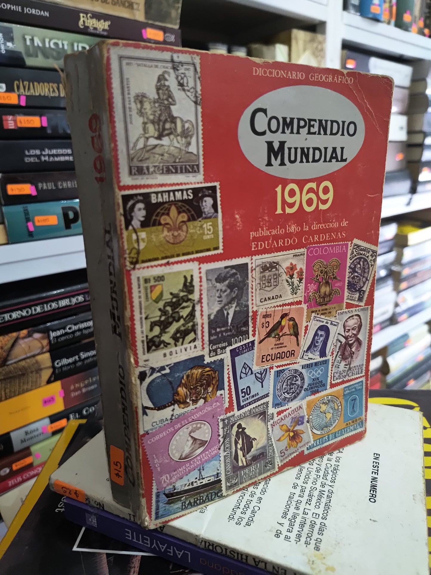 COMPENDIO MUNDIAL 1969 POR EDITORIAL MODERNA USADO HISTORIA JUAREZ 515