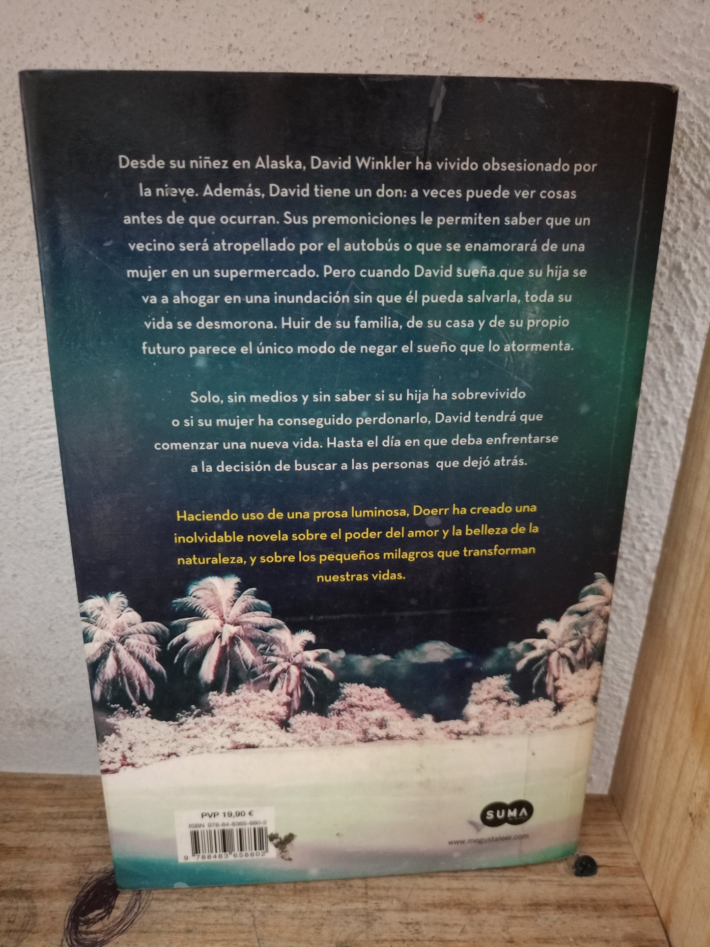 SOBRE GRACE POR ANTHONY DOERR USADO NOVELA LITERARIO 305
