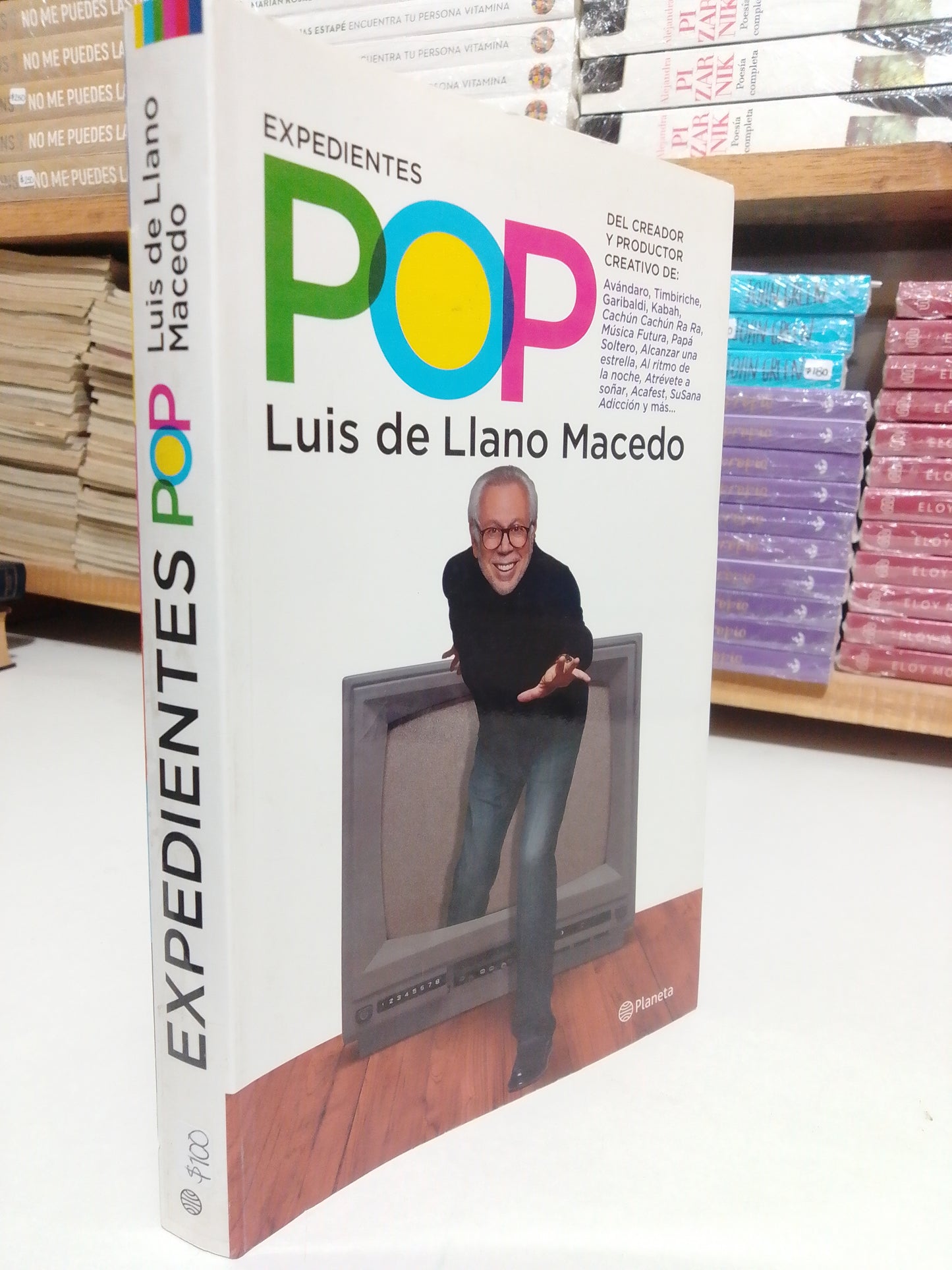 EXPEDIENTES POP POR LUIS DE LLANO MACEDO USADO NOVELA JUAREZ