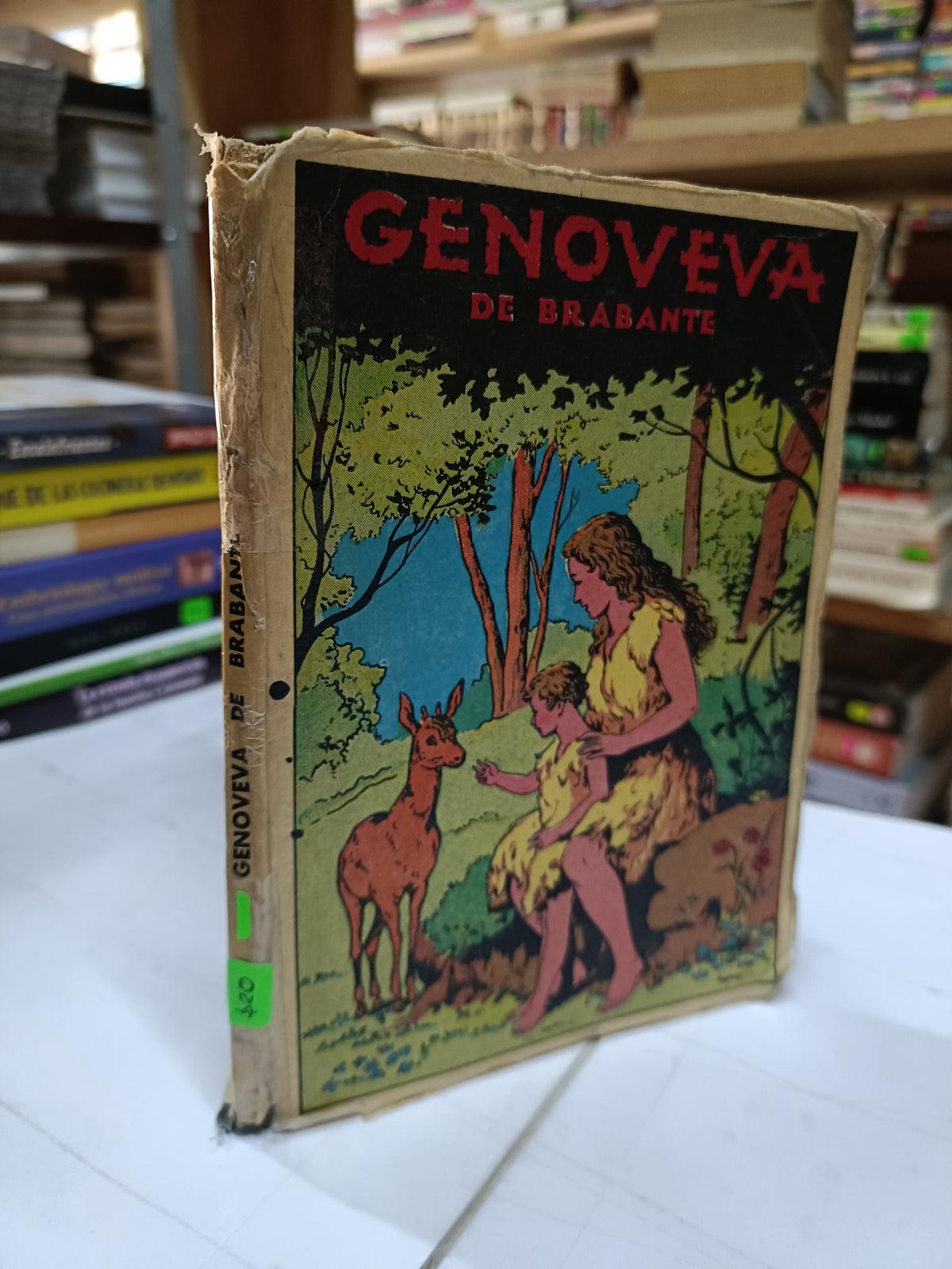 GENOVEVA DE BRABANTE POR CHRISTOPH VON SCHMID USADO NOVELA LITERARIO 207