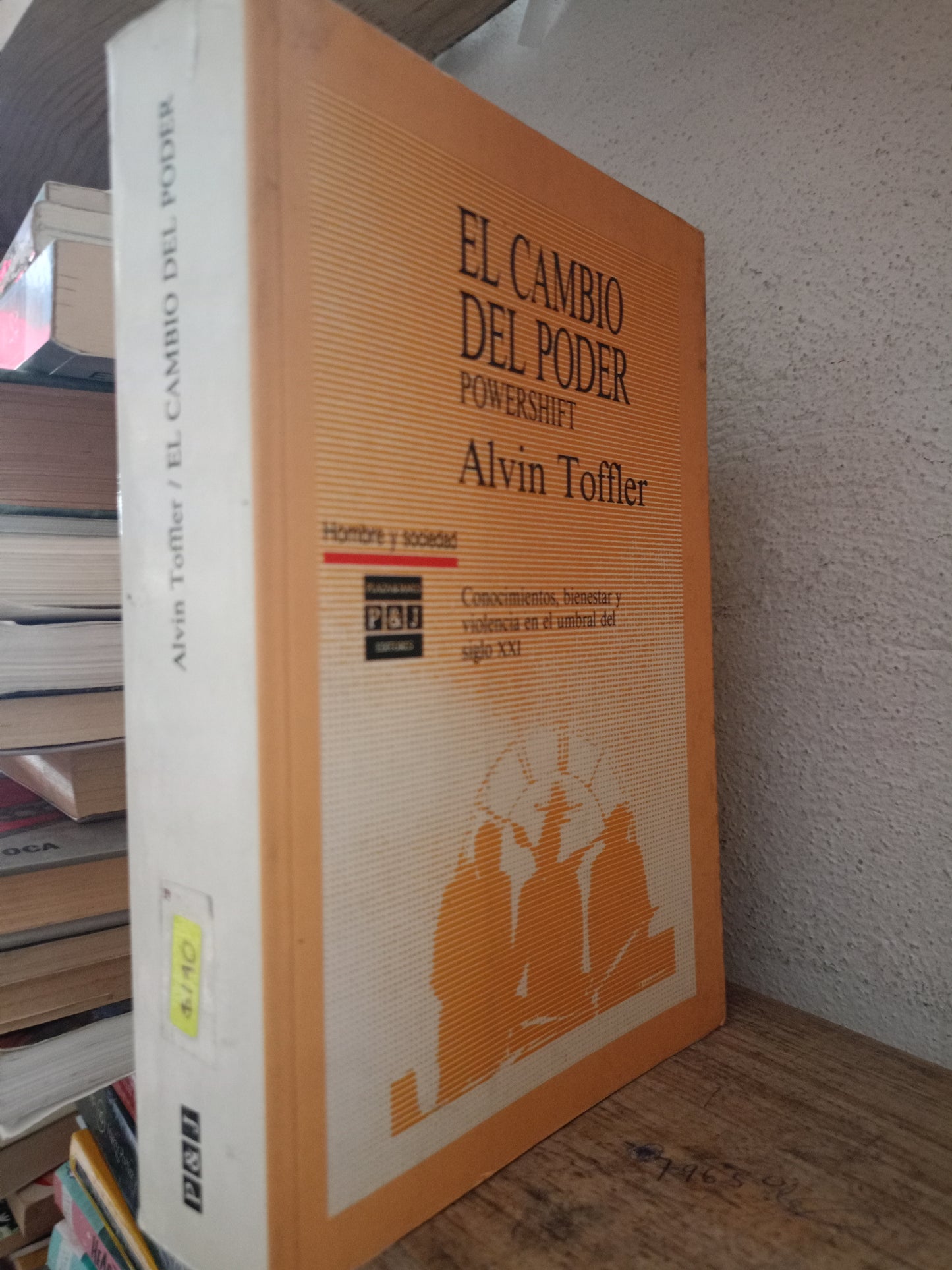 EL CAMBIO DEL PODER POR ALVIN TOFFLER USADO HISTORIA LITERARIO 305
