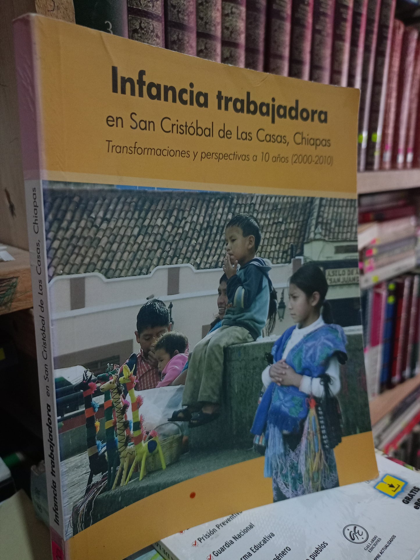 INFANCIA TRABAJANDORA EN SAN CRISTÓBAL DE LAS CASAS CHIAPAS USADO SOCIO LITERARIO 305