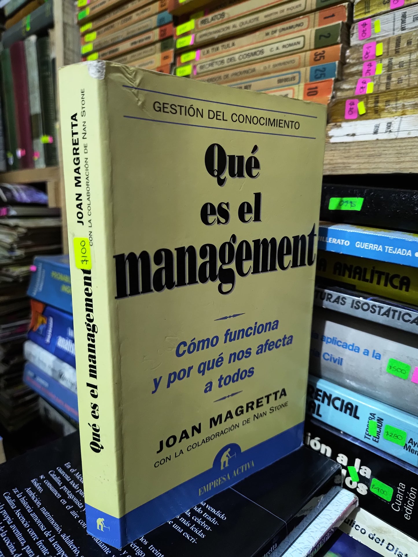QUE ES EL MANAGEMENT POR JOAN MAGRETTA USADO SUP PERSONAL JUAREZ 507