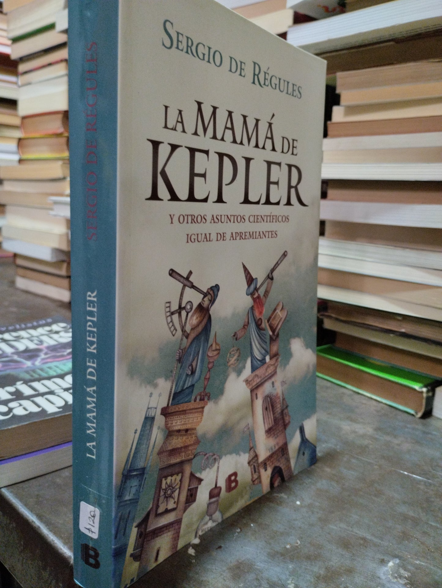 LA MAMÁ DE KEPLER POR SERGIO DE REGULES USADO NOVELAS ALDAMA