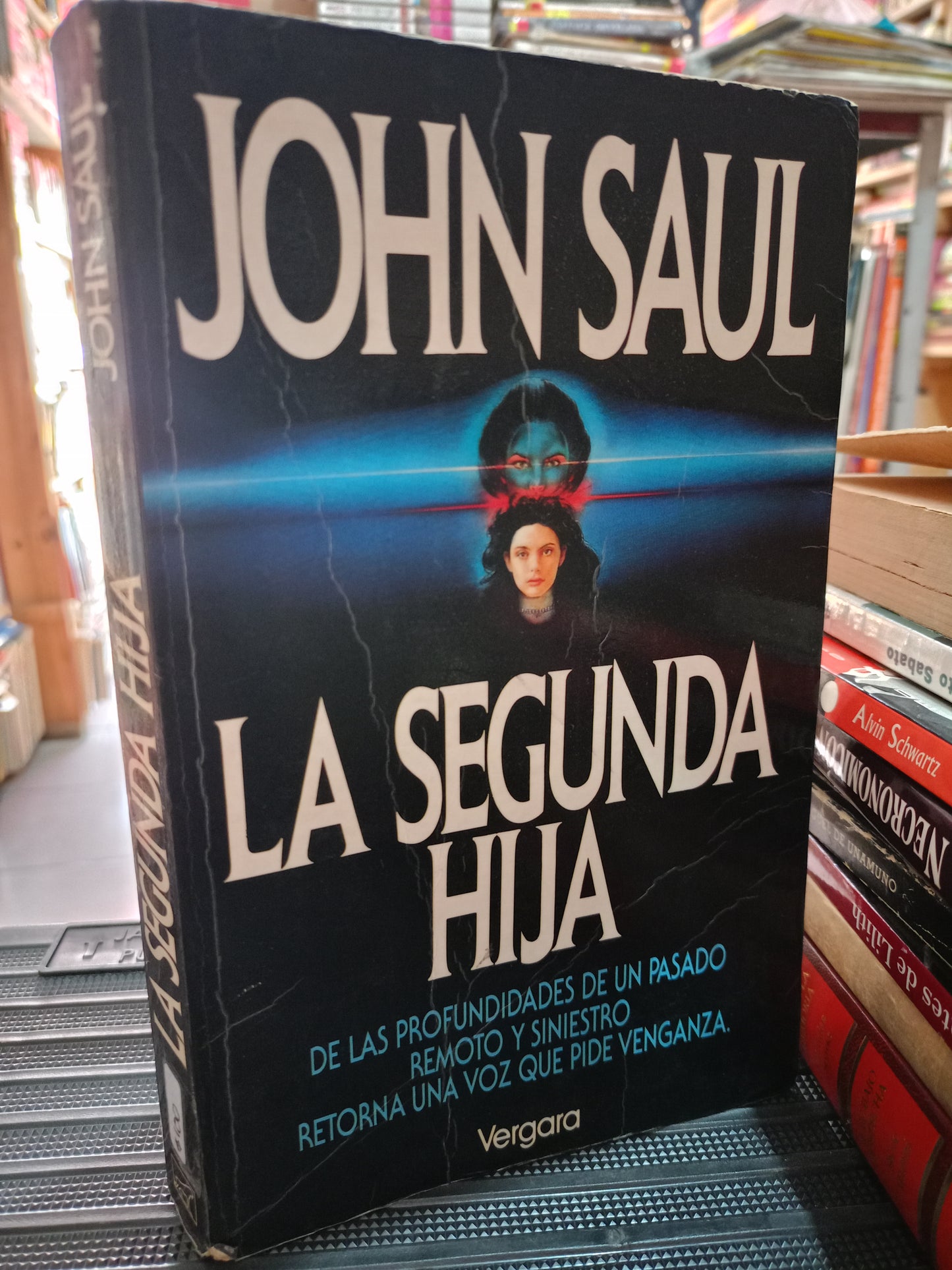 LA SEGUNDA HIJA POR JOHN SAUL USADO NOVELA LITERARIO 305