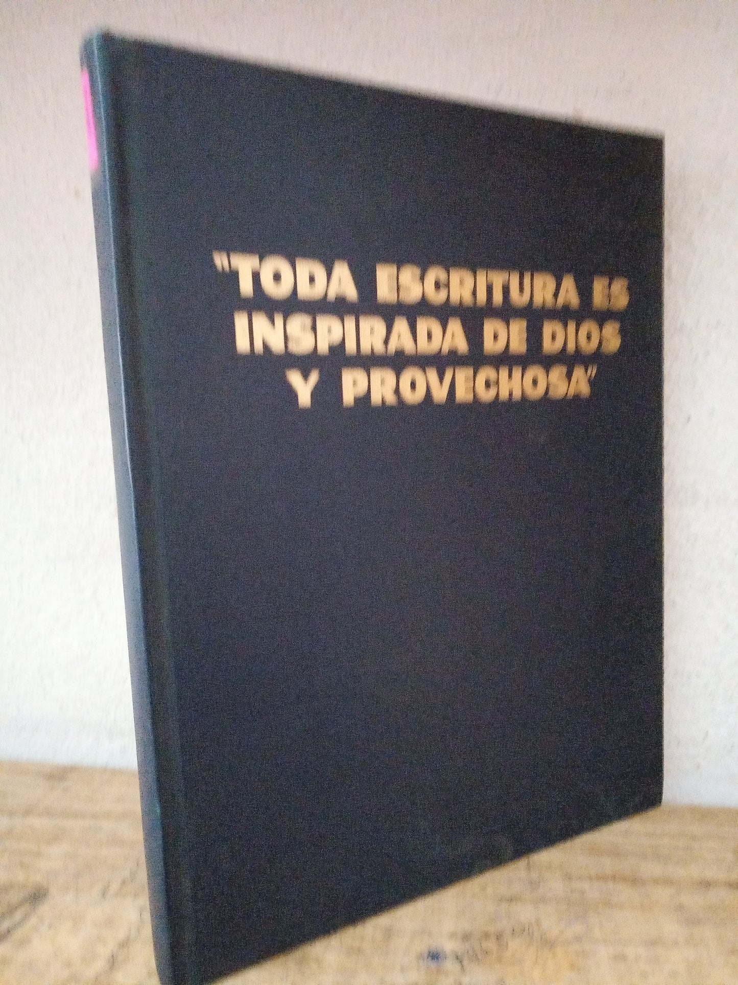 TODO ESCRITURA ES INSPIRADA DE DIOS Y PROVECHOSA USADO RELIGION LITERARIO 305
