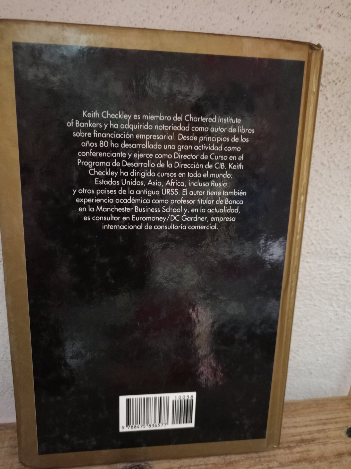 LA TESORERÍA MANDA POR KEITH CHECKLEY USADO ADMINISTRACIÓN LITERARIO 305