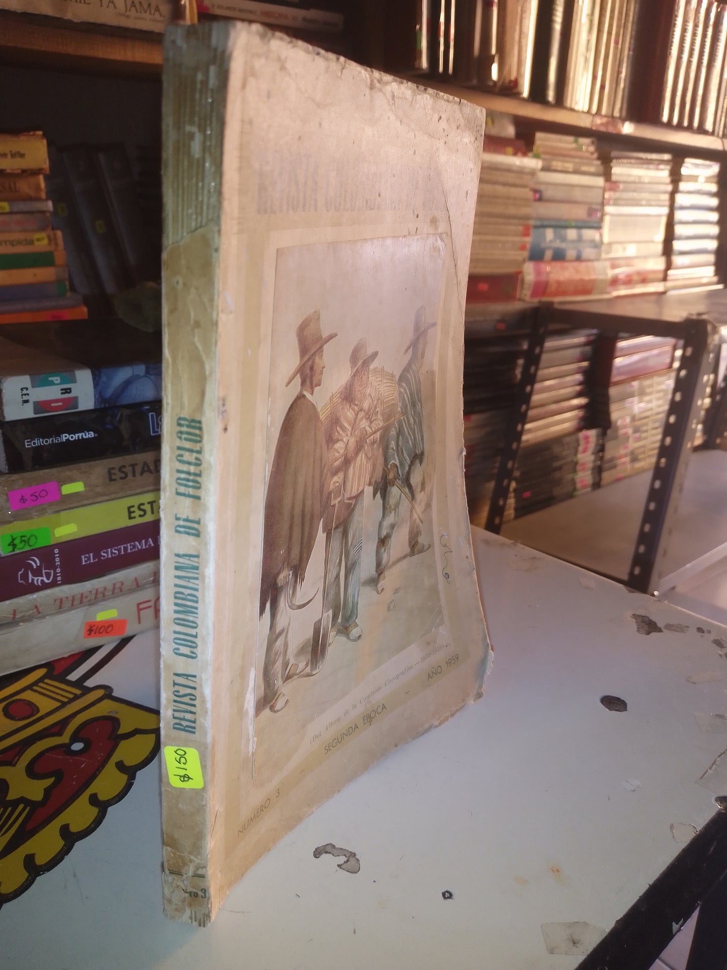 REVISTA COLOMBIANA DE FOLCLOR USADO HISTORIA LITERARIO 207