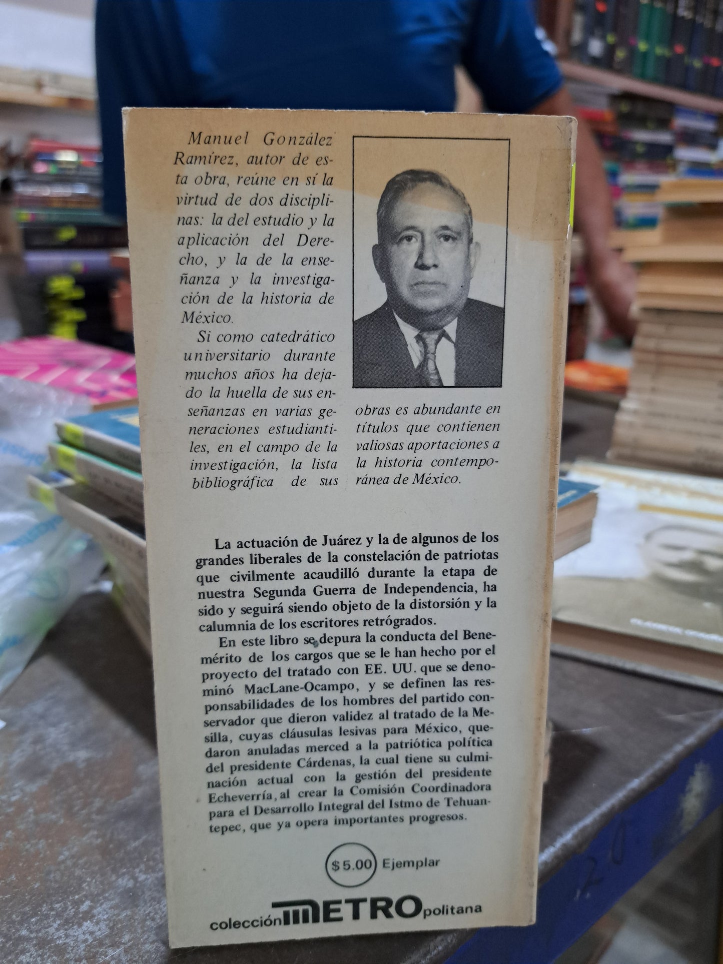 EL CODICIADO ISTMO DE TEHUANTEPEC MANUEL GONZÁLEZ RAMÍREZ USADO HISTORIA ALDAMA