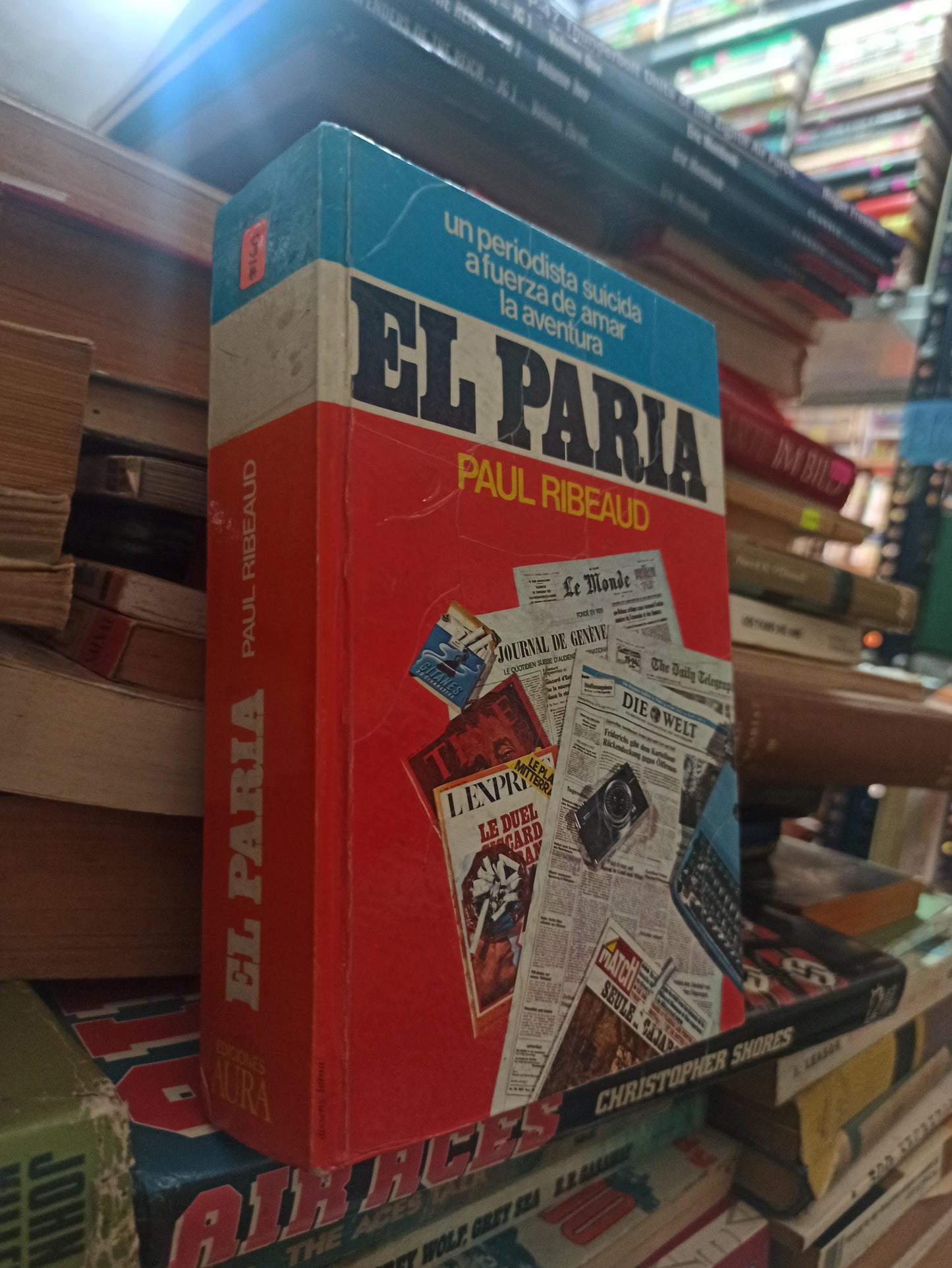 EL PARIA POR PAUL RIBEAUD USADO NOVELAS ALDAMA