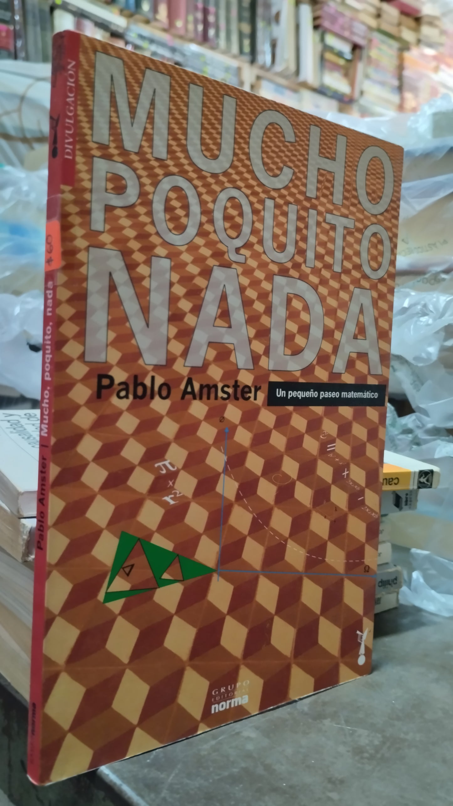 MUCHO POQUITO NADA POR PABLO AMSTER LIBRO USADO CIENCIA ALDAMA