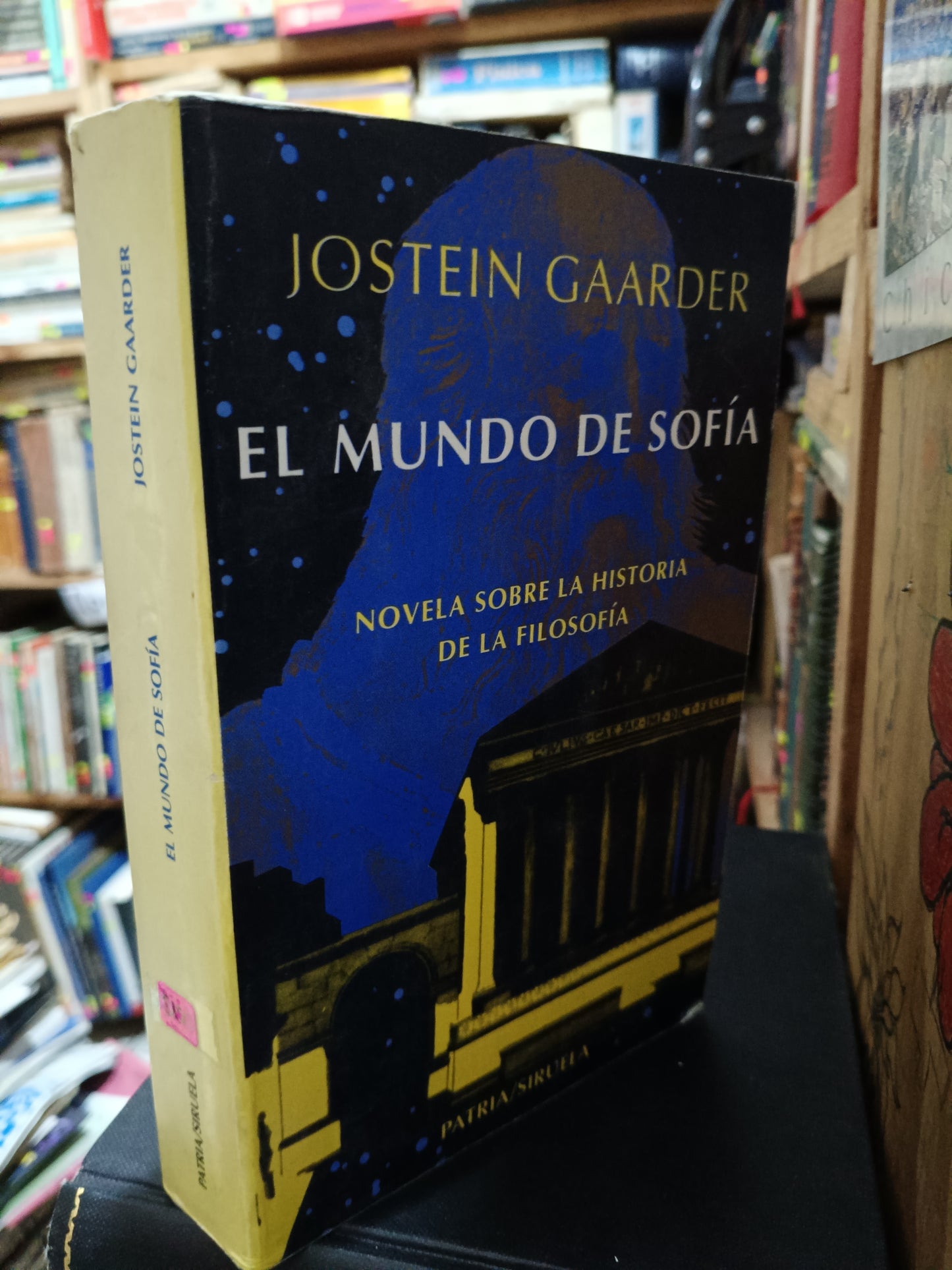 EL MUNDO DE SOFIA JOSTEIN GAARDER USADO NOVELA LITERARIO 305