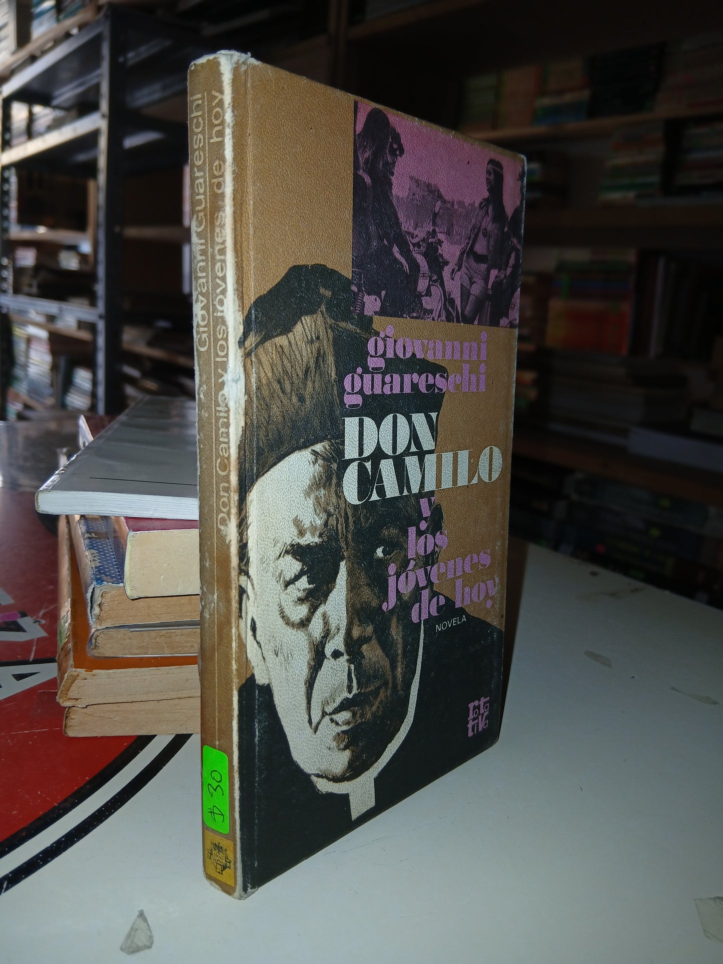 DON CAMILO Y LOS JÓVENES DE HOY POR GIOVANNI GUARESCHI USADO NOVELA LITERARIO 207
