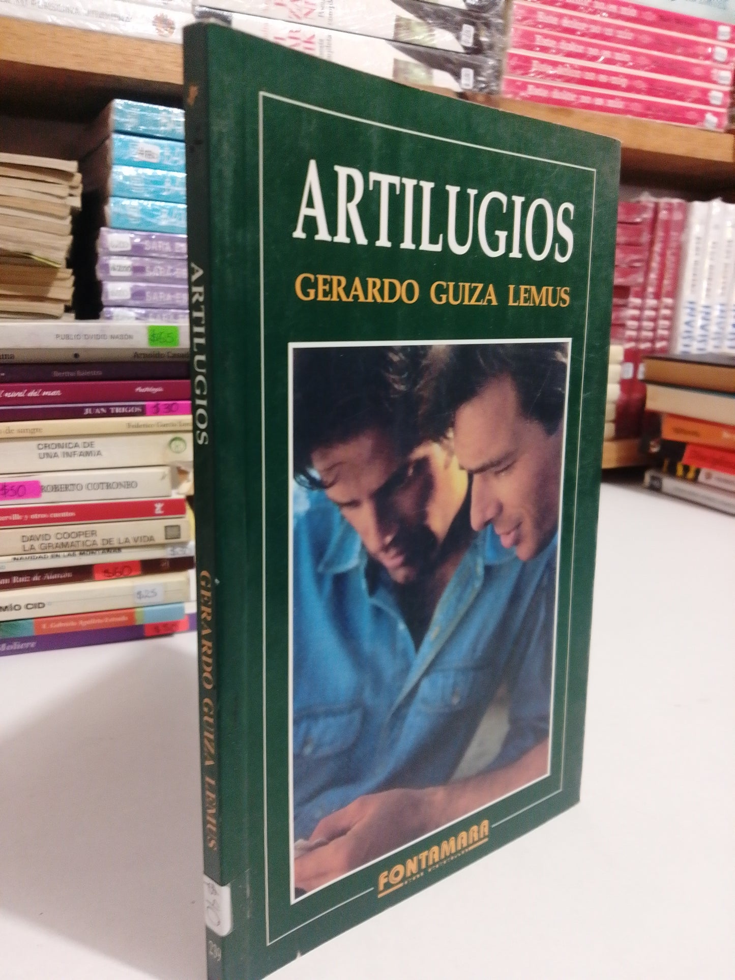 ARTILUGIOS POR GERARDO GUIZA LEMUS USADO NOVELAS JUAREZ