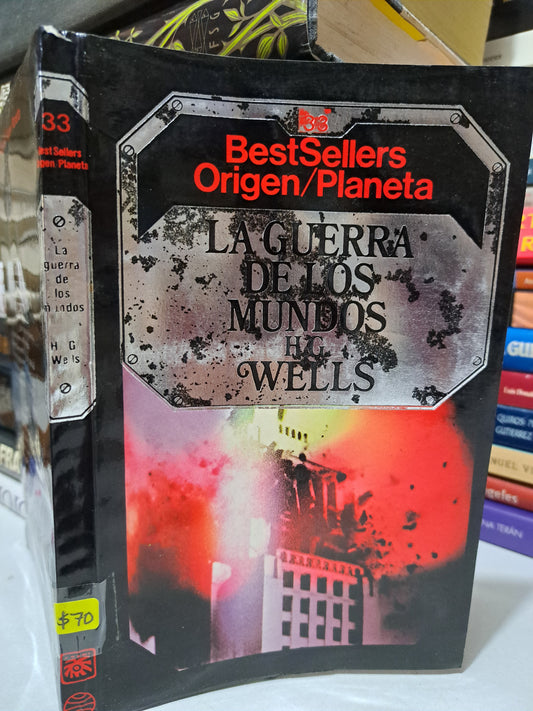 LA GUERRA DE LLS MUNDOS #33 POR  H.G. WELLS USADO NOVELA JUÁREZ
