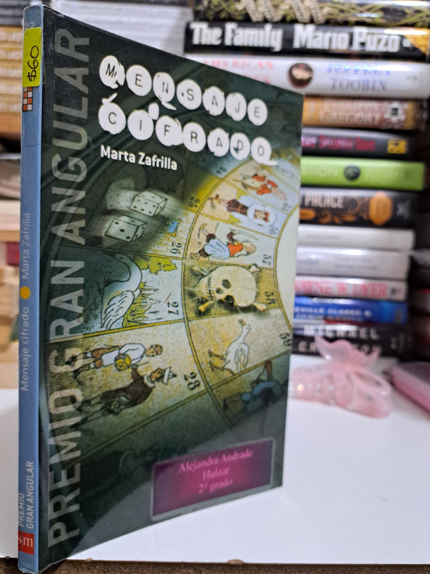 MENSAJE CIFRADO MARTA ZAFRILLA USADO NOVELA JUÁREZ
