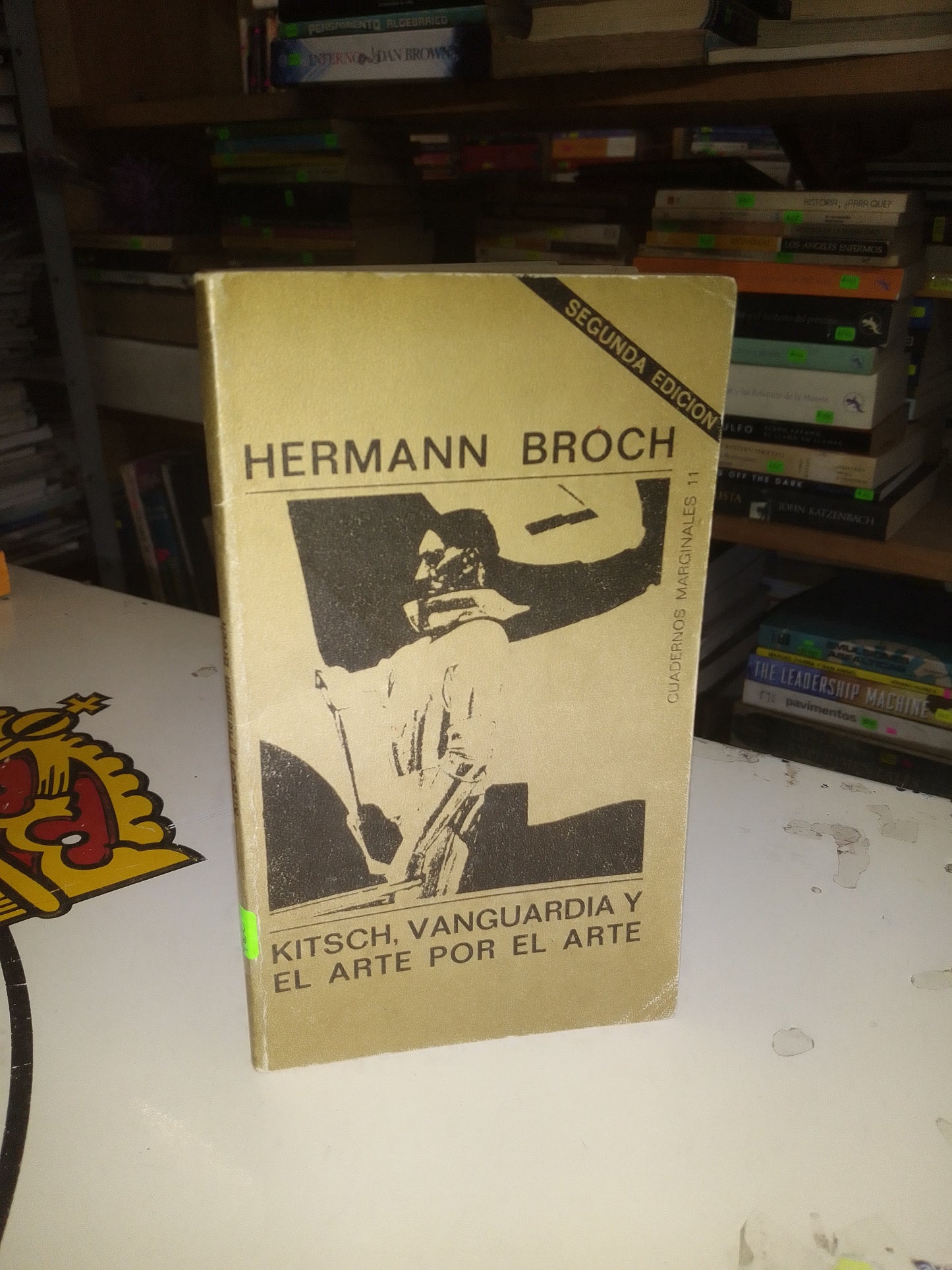 KITSCH, VANGUARDIA Y ARTE POR EL ARTE POR HERMAN BROCH USADO NOVELA LITERARIO 207