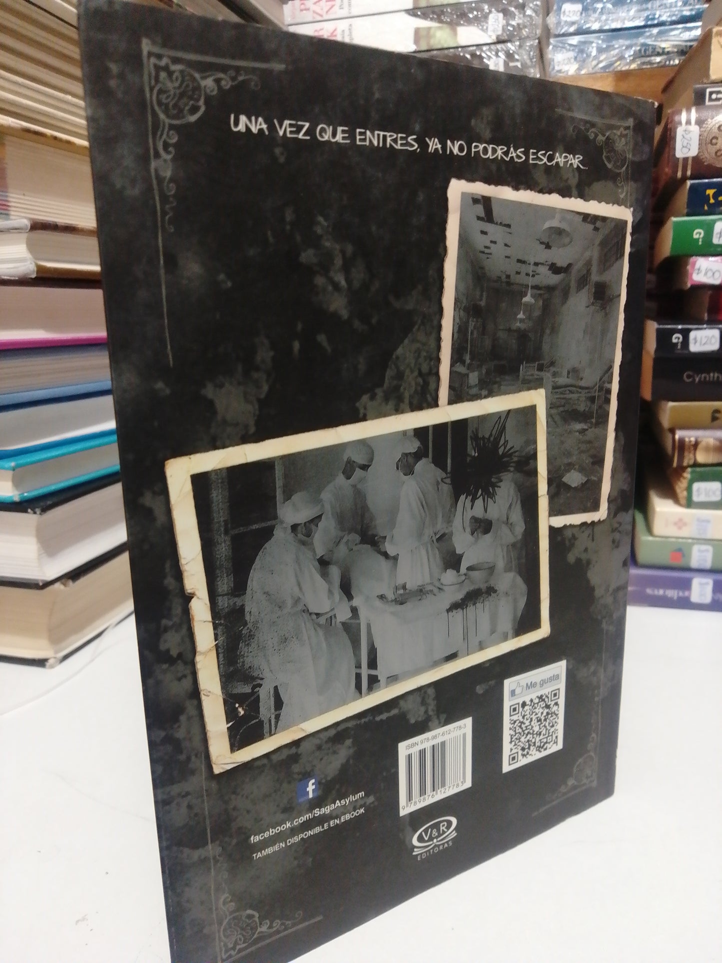 ASYLUM POR MADELEINE ROUX USADO NOVELA JUÁREZ