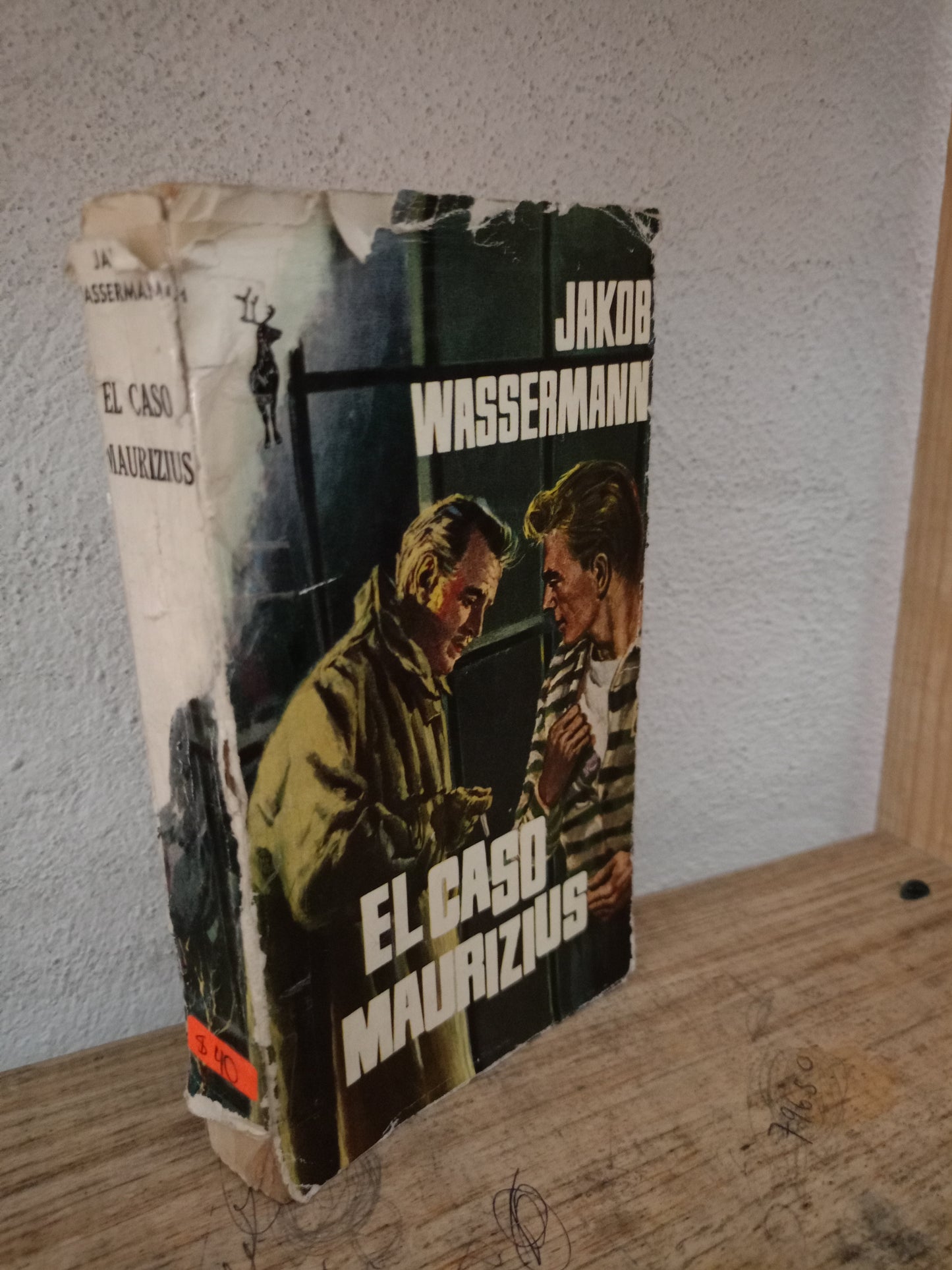 EL CASO MAURIZIUS JAKOB WASSERMANN USADO NOVELA LITERARIO 305