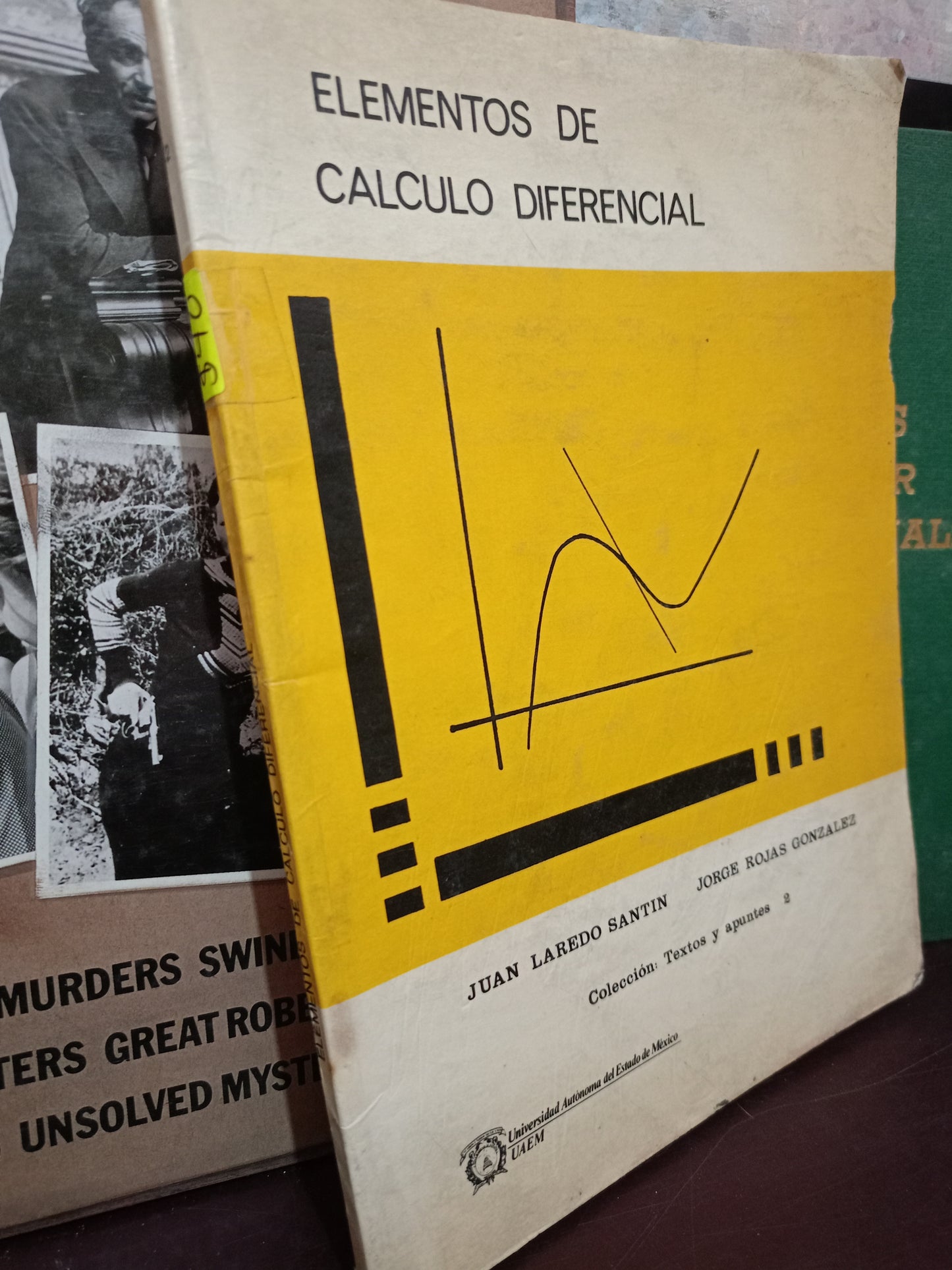 ELEMENTOS DE CALCULO DIFERENCIAL POR JUAN LAREDO SANTIN, JORGE ROJAS GONZALEZ USADO MATE LITERARIO 305