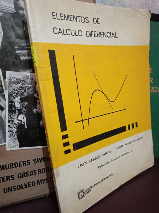ELEMENTOS DE CALCULO DIFERENCIAL POR JUAN LAREDO SANTIN, JORGE ROJAS GONZALEZ USADO MATE LITERARIO 305