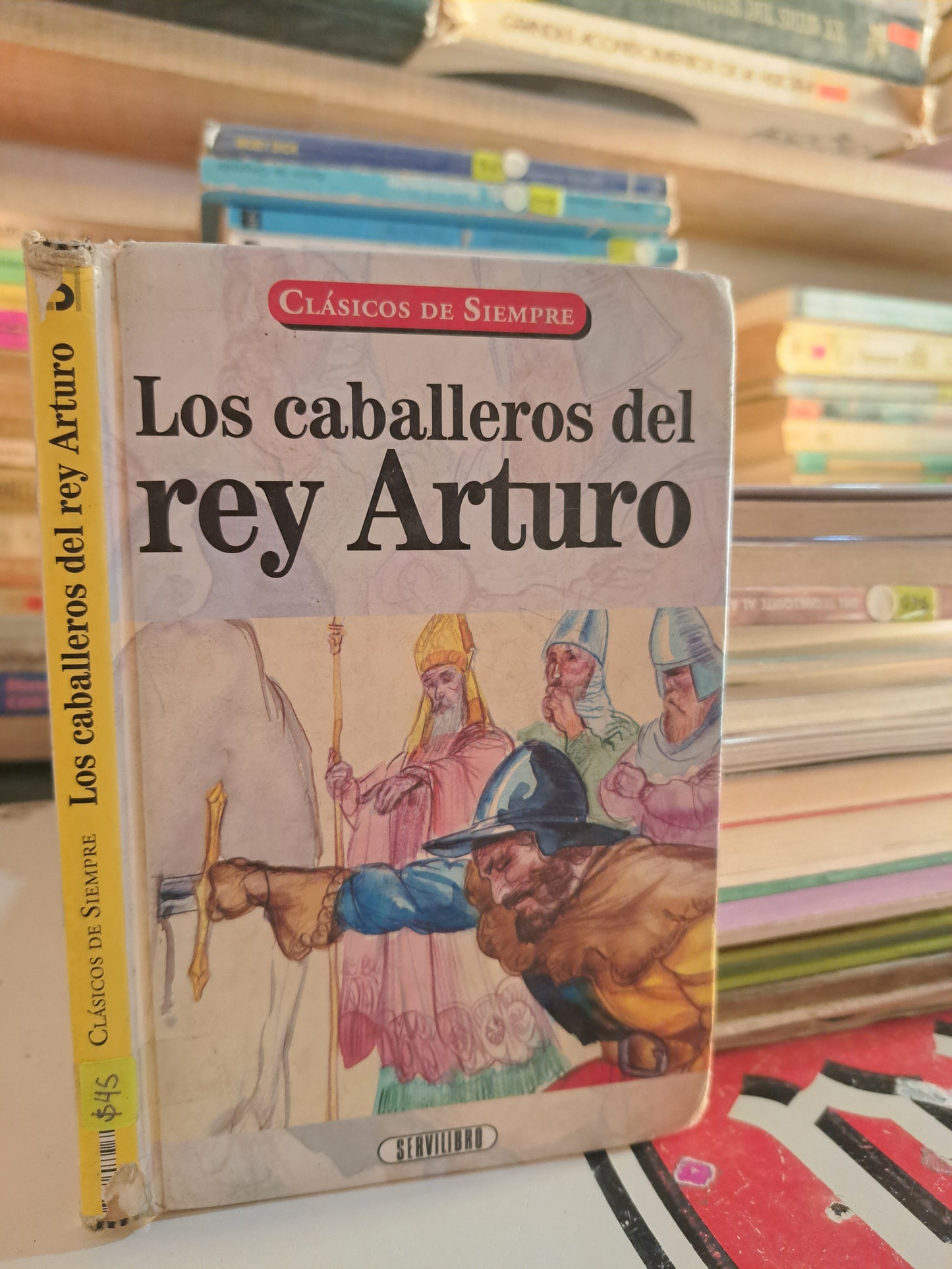 LOS CABALLEROS DEL REY ARTURO CLASICOS DE SIEMPRE USADO NOVELA LITERARIO 207