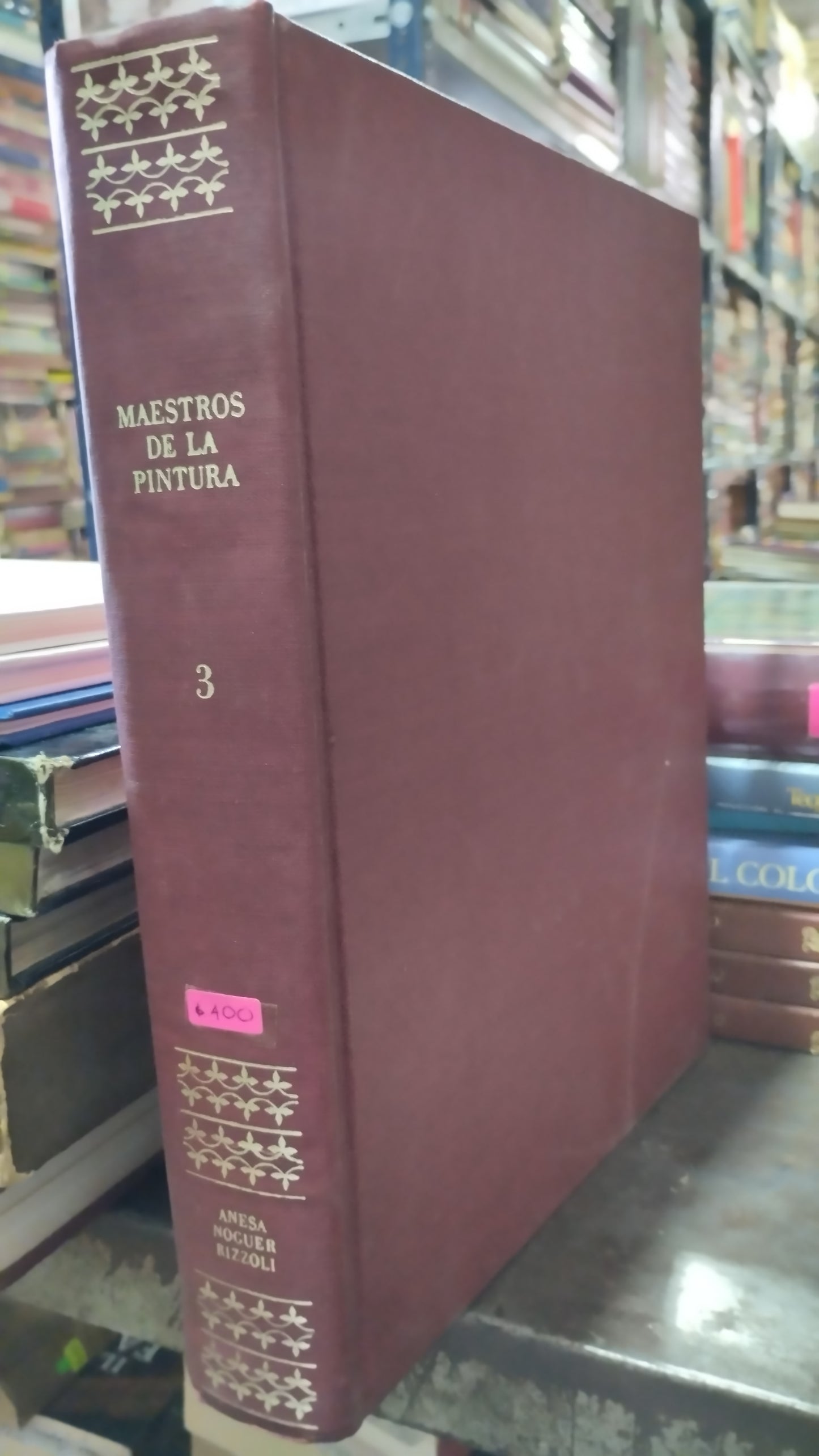 MAESTROS DE LA PINTURA 3 LIBRO USADO ARTE ALDAMA