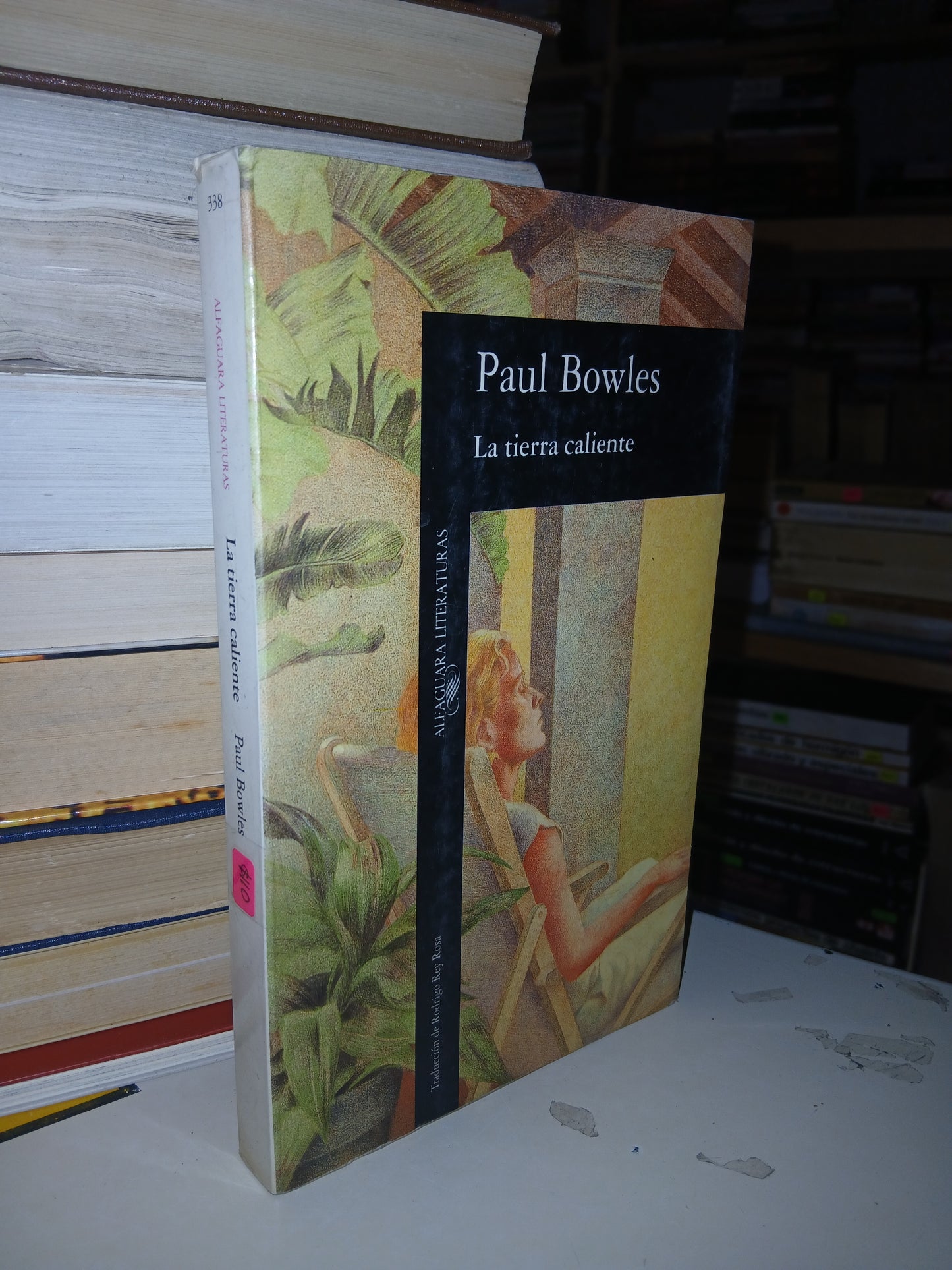 LA TIERRA CALIENTE POR PAUL BOWLES USADO NOVELA LITERARIO 207