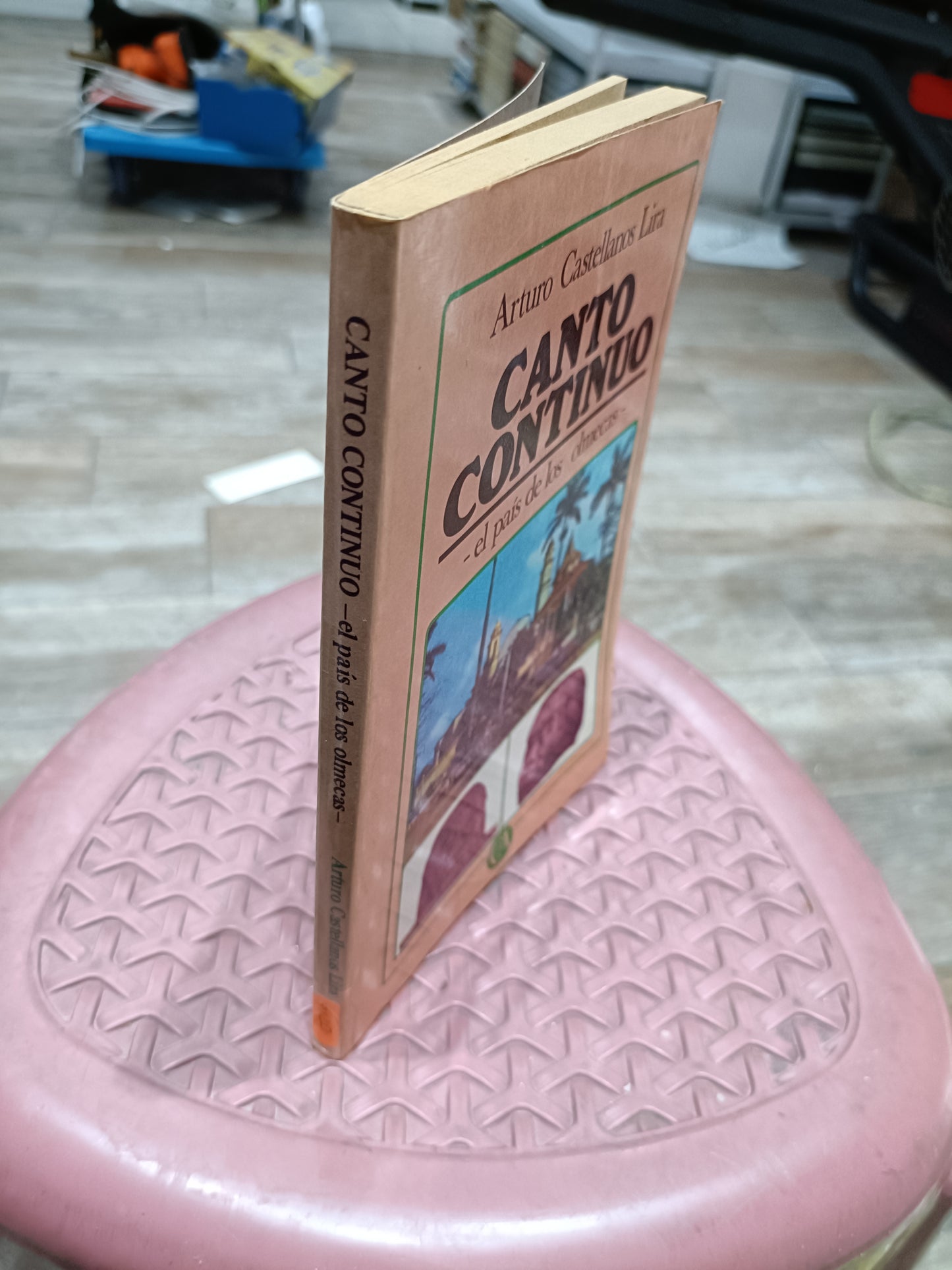 CANTO CONTINUO EL PAIS DE LOS OLMECAS POR ARTURO CASTELLANOS LIRA USADO HISTORIA JUAREZ 515