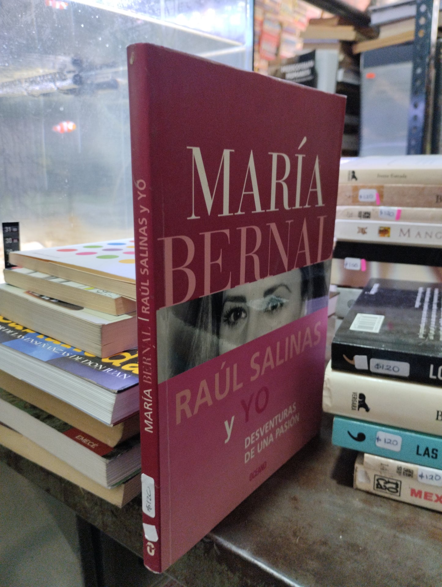 RAUL SALINAS Y YO DESVENTURAS DE UNA PASION POR MARIA BERNAL USADO POLITICA ALDAMA