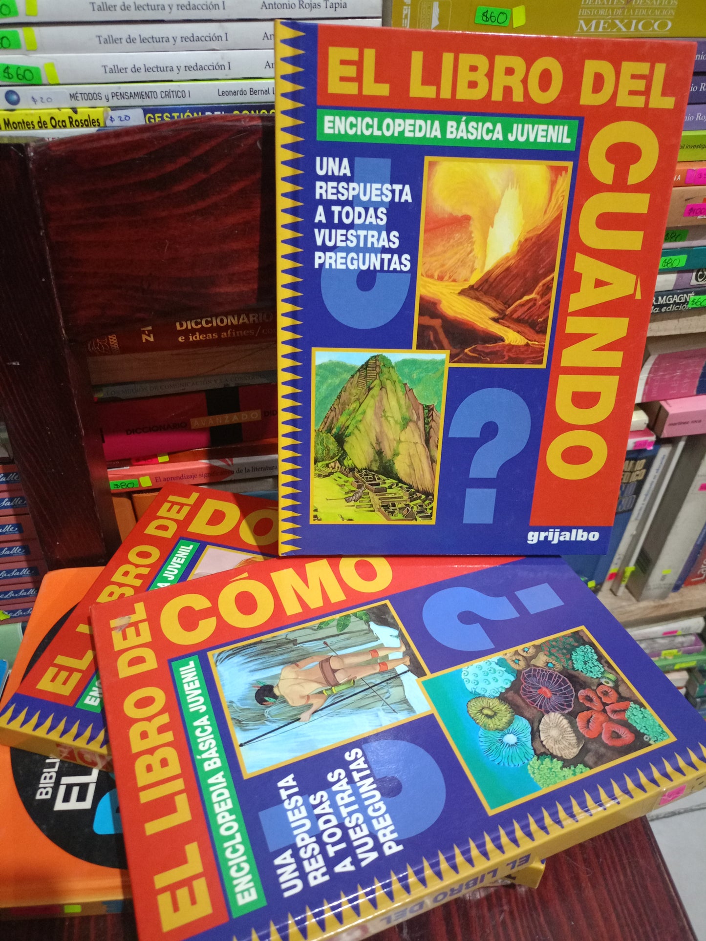 BIBLIOTECA BÁSICA JUVENIL EL LIBRO DEL CUANDO COMO PORQUE DONDE USADO INFANTIL LITERARIO 305