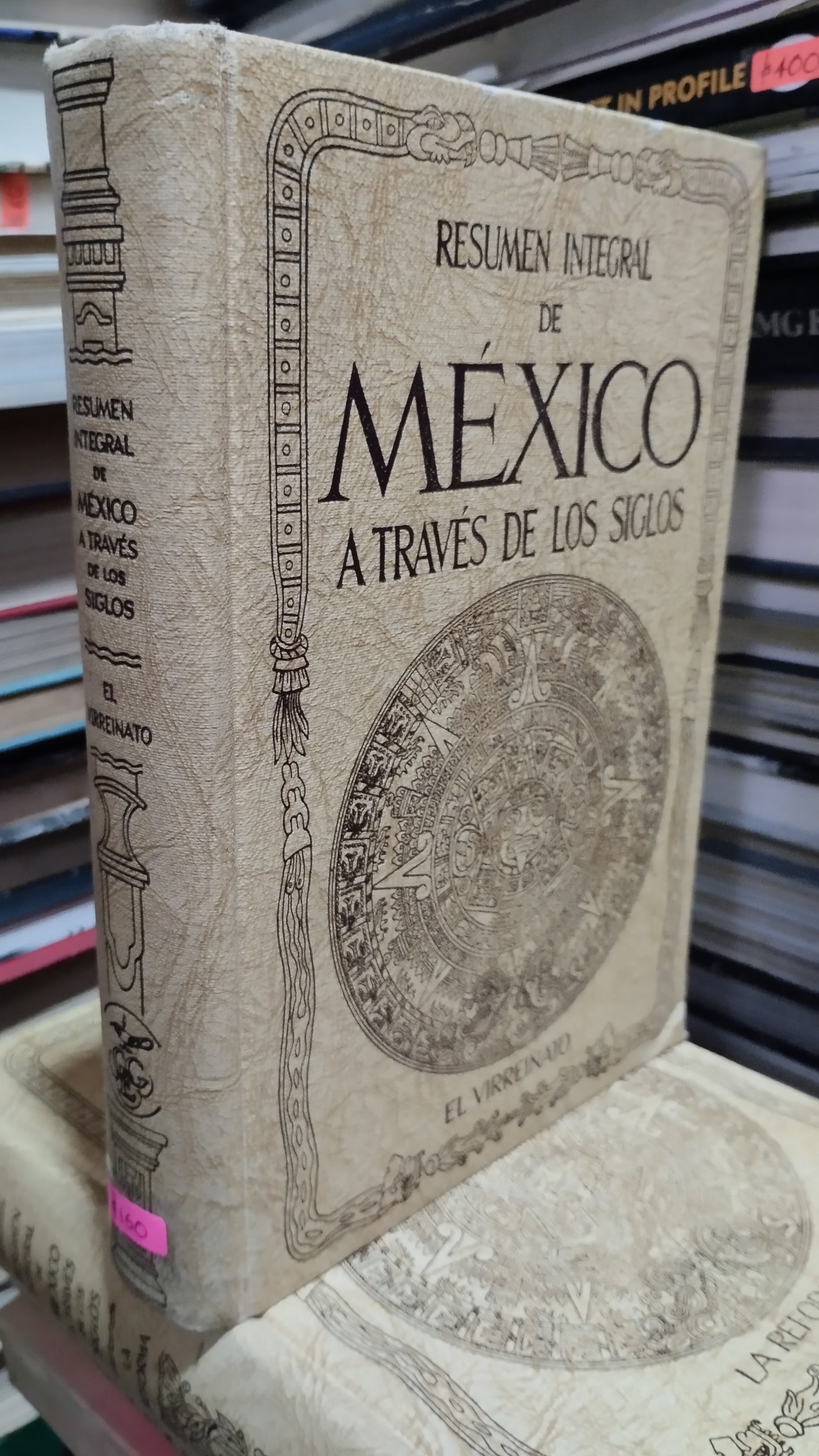 RESUMEN INTEGRAL DE MEXICO A TRAVES DE LOS SIGLOS EL VIRREINATO LIBRO USADO HISTORIA ALDAMA