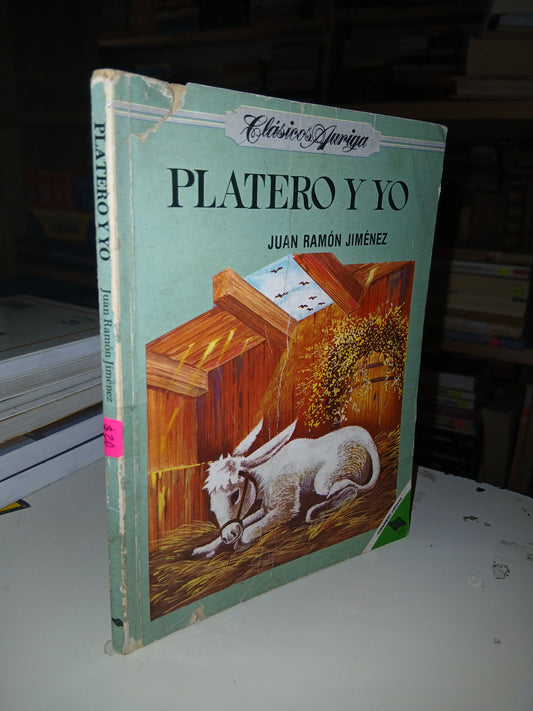 PLATERO Y YO POR JUAN RAMÓN JIMÉNEZ USADO NOVELA LITERARIO 207