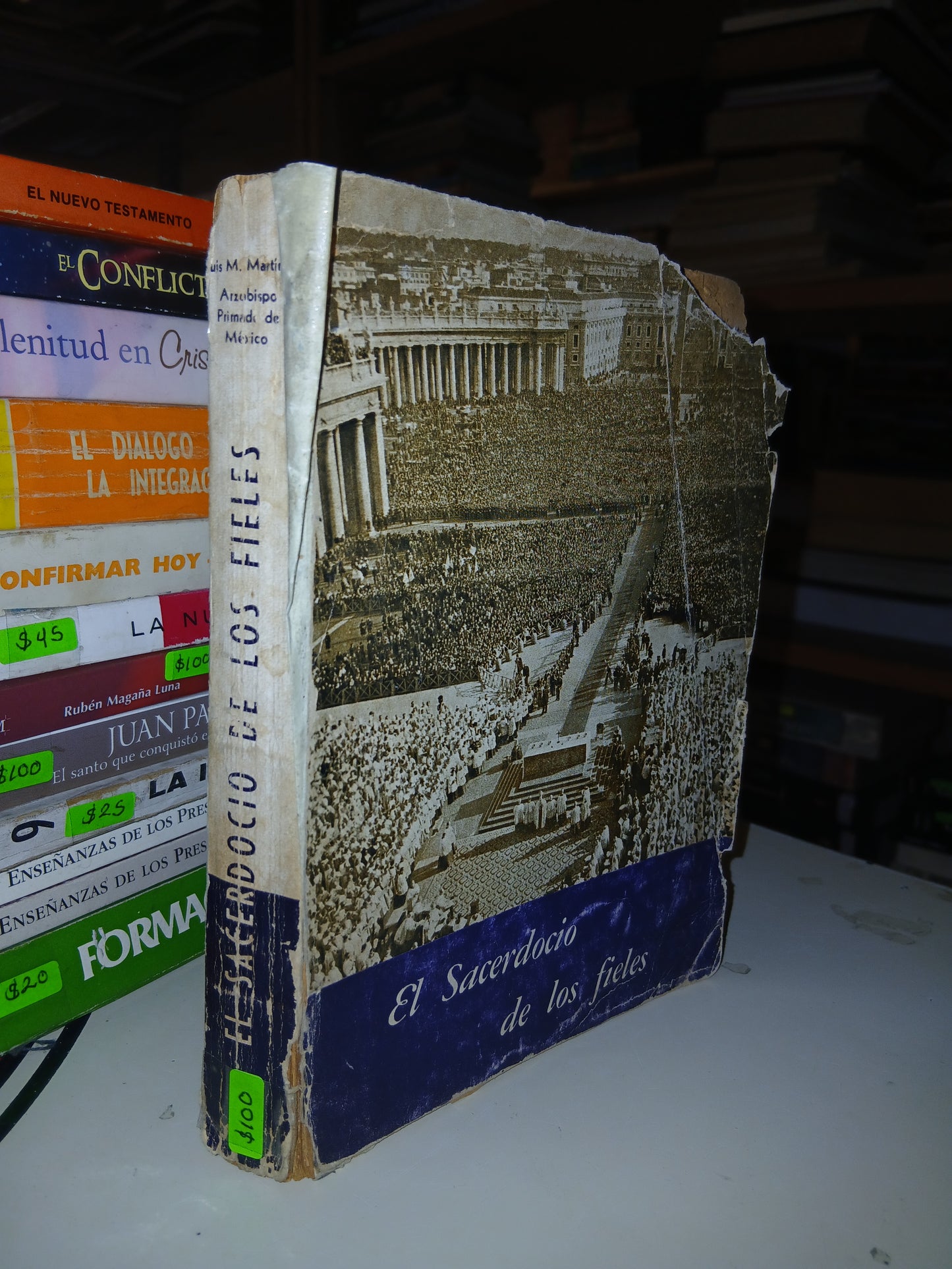 EL SACERDOCIO DE LOS FIELES POR LUIS M. MARTÍNEZ USADO RELIGIÓN LITERARIO 207