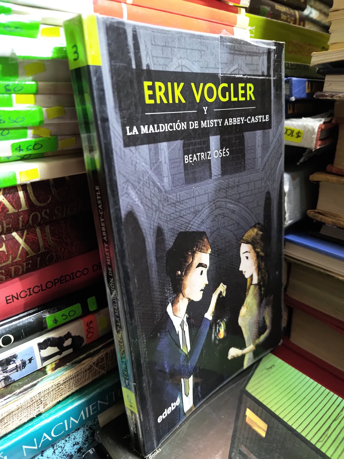 ERIK Y VOGLER LA MALDICION DE MISTY ABBEY CASTLE USADO INFANTILES JUAREZ 507