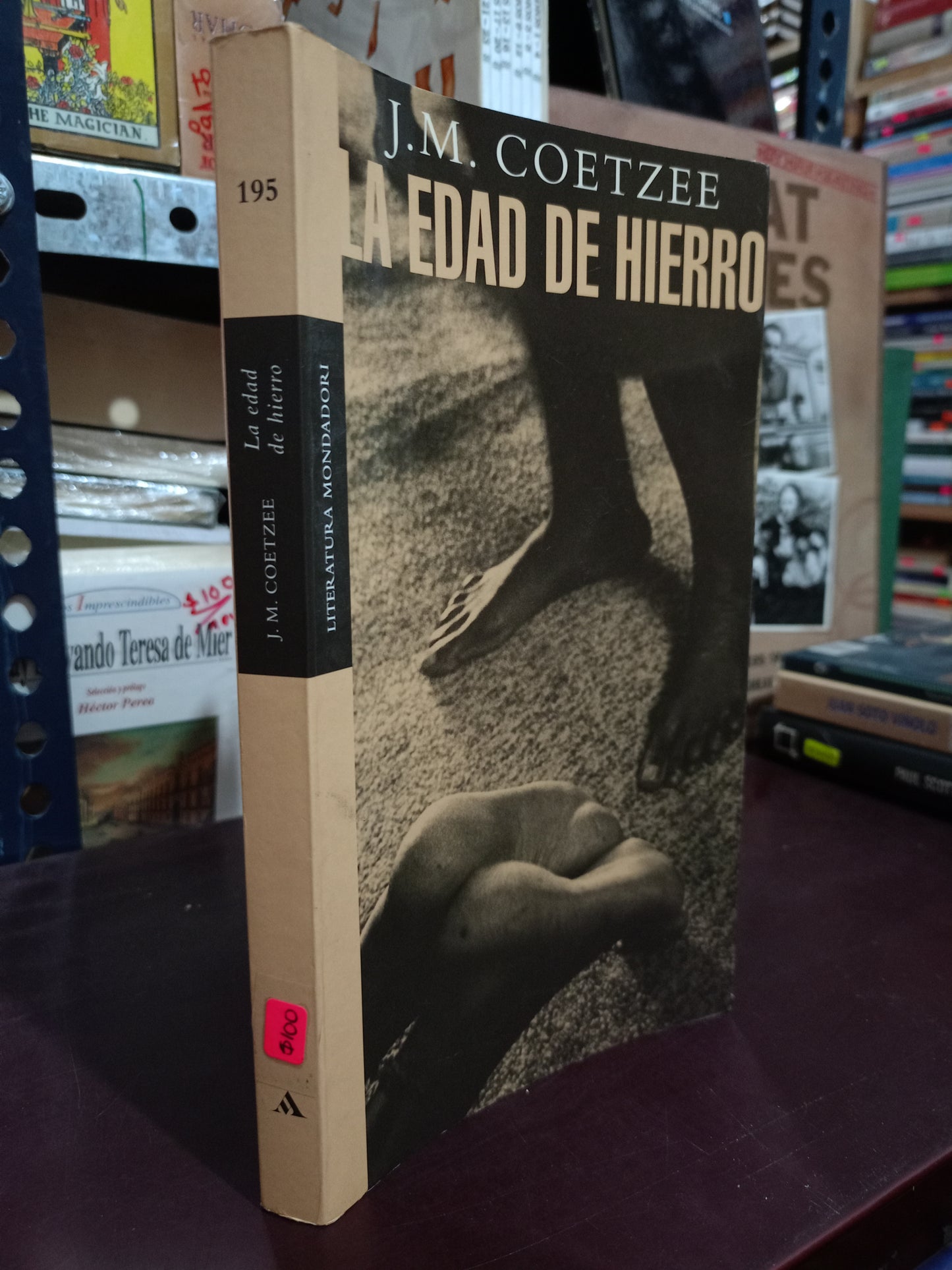 LA EDAD DE HIERRO POR J.M. COETZEE USADO NOVELA LITERARIO 305