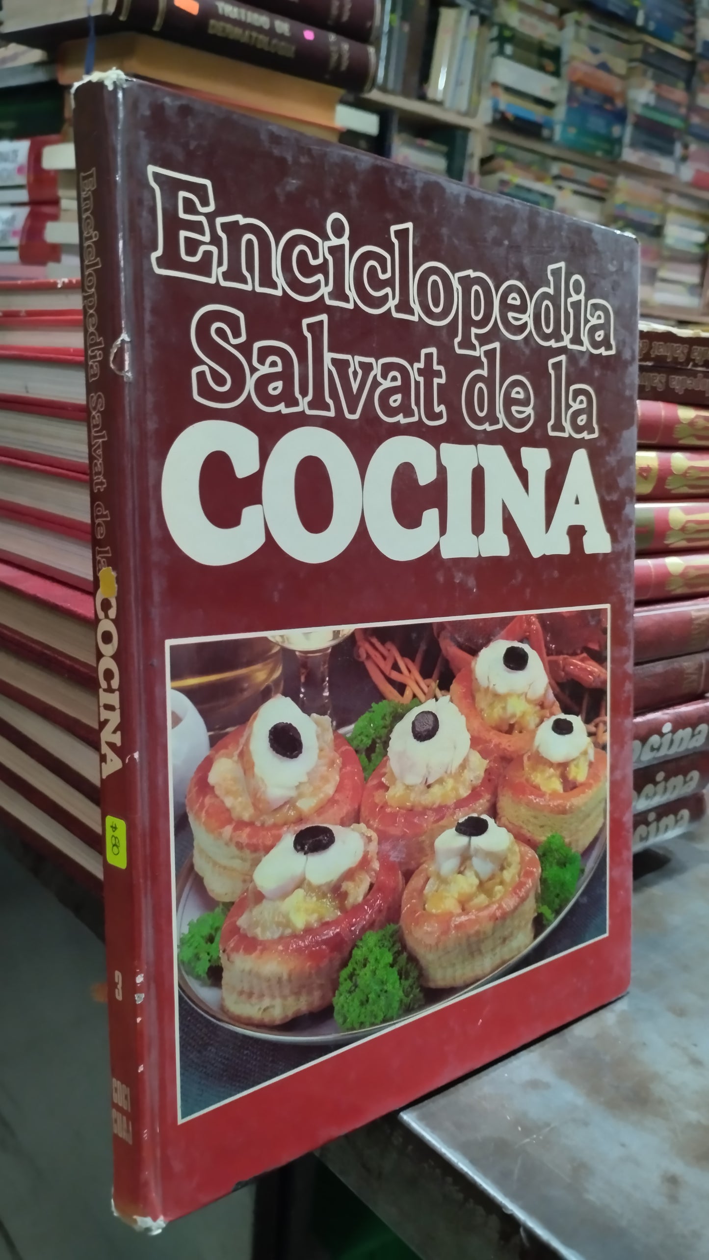 ENCICLOPEDIA SALVAT DE LA COCINA 3 LIBRO USADO COCINA ALDAMA