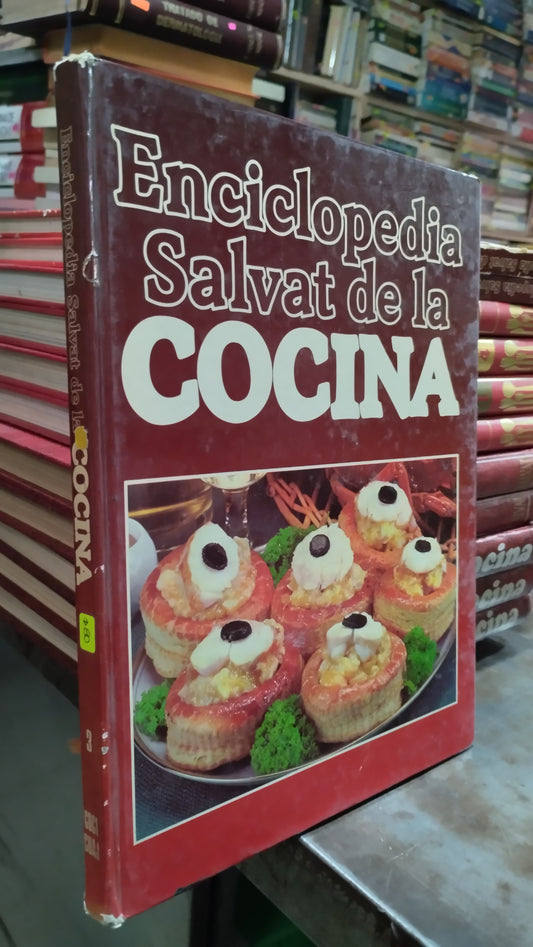 ENCICLOPEDIA SALVAT DE LA COCINA 3 LIBRO USADO COCINA ALDAMA