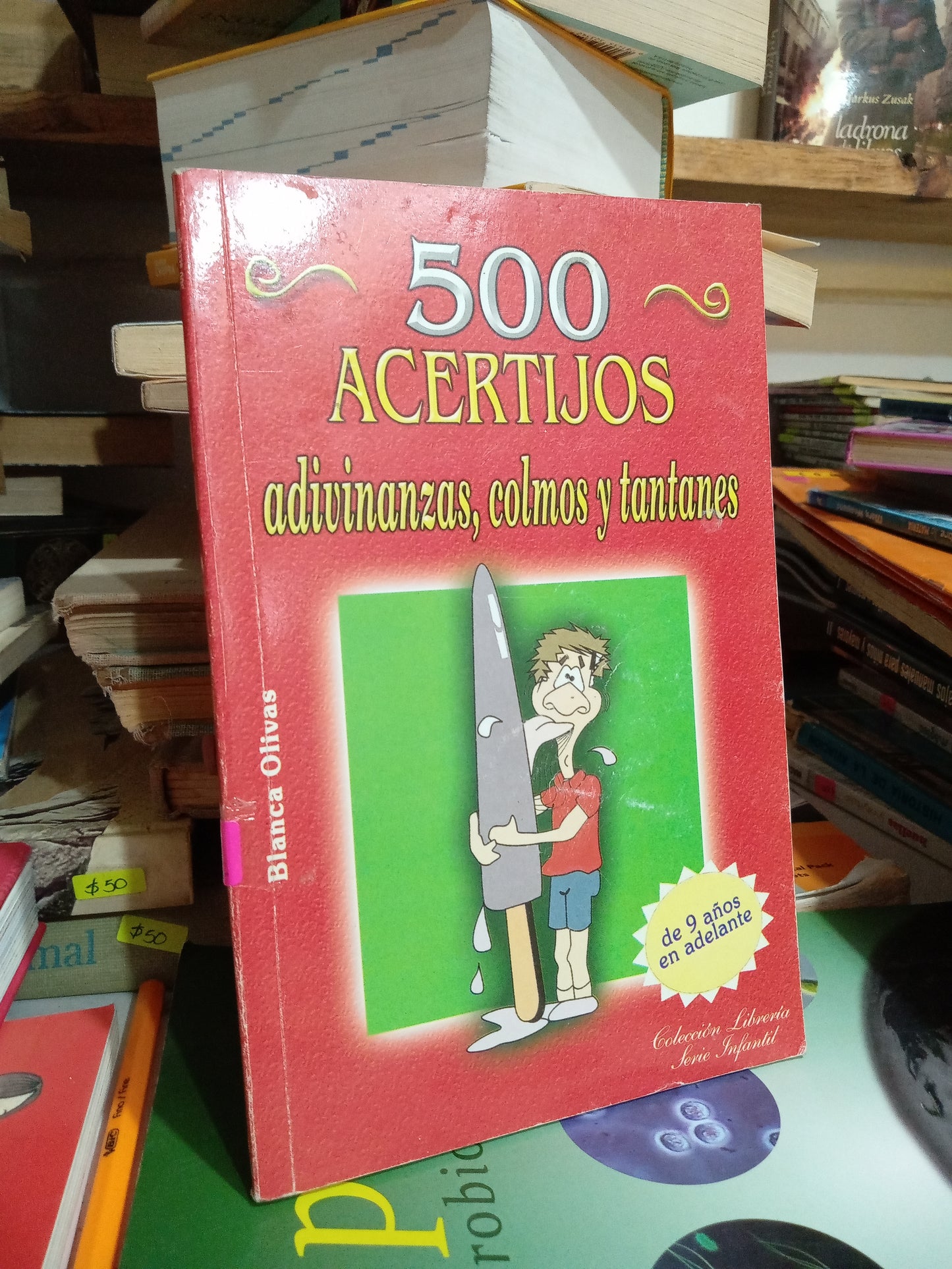 500 ACERTIJOS ADIVINANZAS COLMOS Y TANTANES USADO INFANTIL JUAREZ