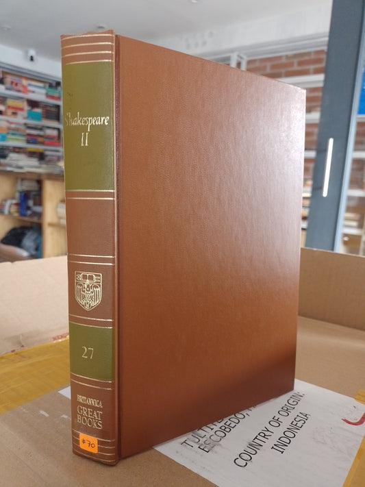27 SHAKESPEARE VOLUMEN II POR WILLIAM GEORGE CLARK AND WILLIAM ALDIS WRIGHT USADO IDIOMAS JUAREZ 515