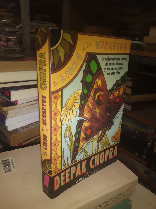 EL LIBRO DE LOS SECRETOS POR DEEPAK CHOPRA USADO SUPERACIÓN PERSONAL LITERARIO 207