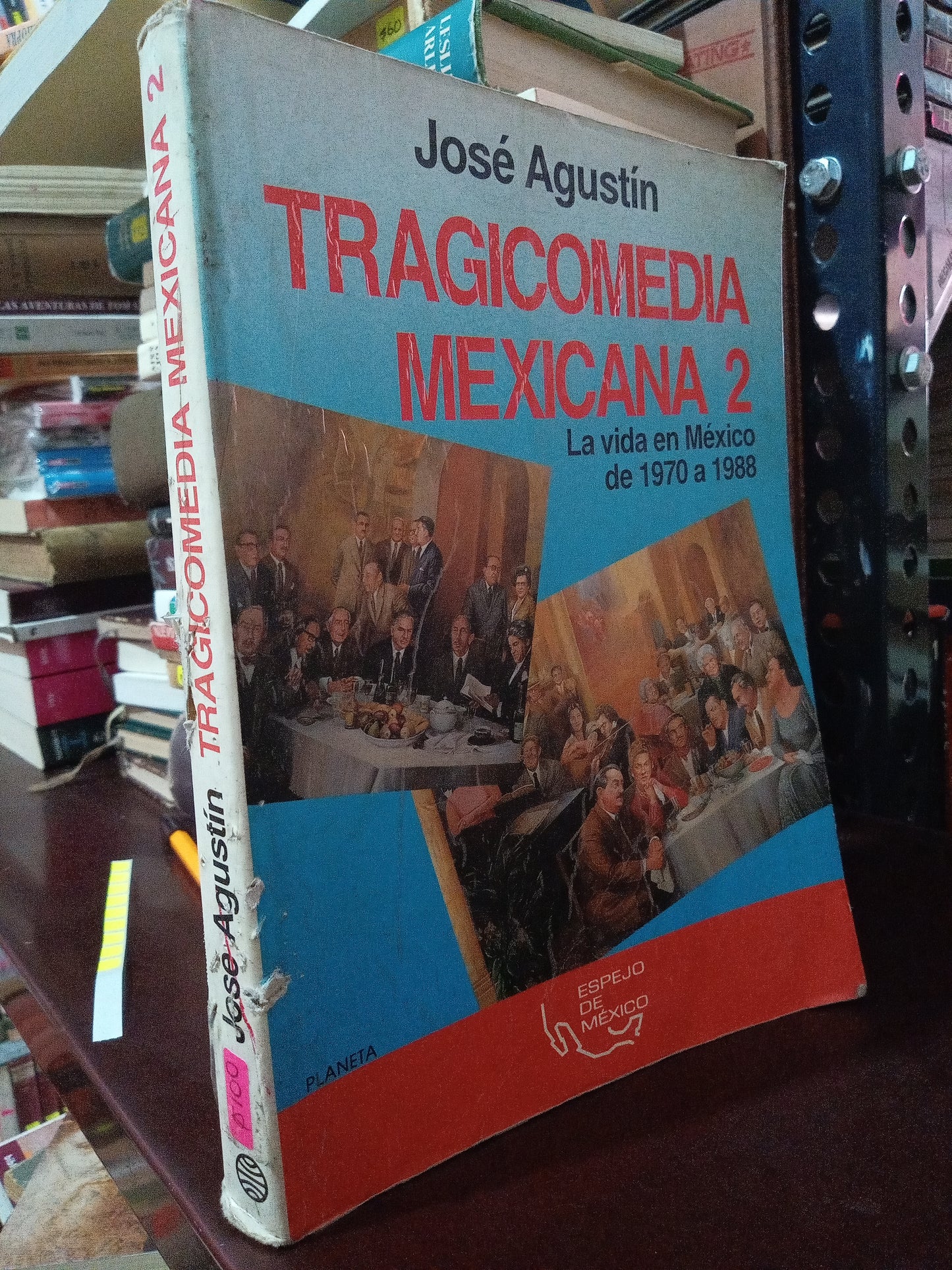 TRAGICOMEDIA MEXICANA 2 JOSE AGUSTÍN USADO NOVELA LITERARIO 305