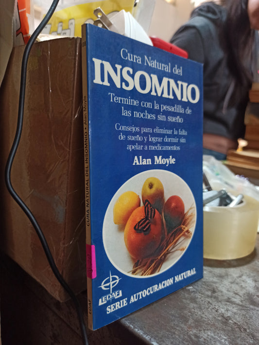CURA NATURAL DEL INSOMNIO POR ALAN MOYLE USADO SALUD ALDAMA