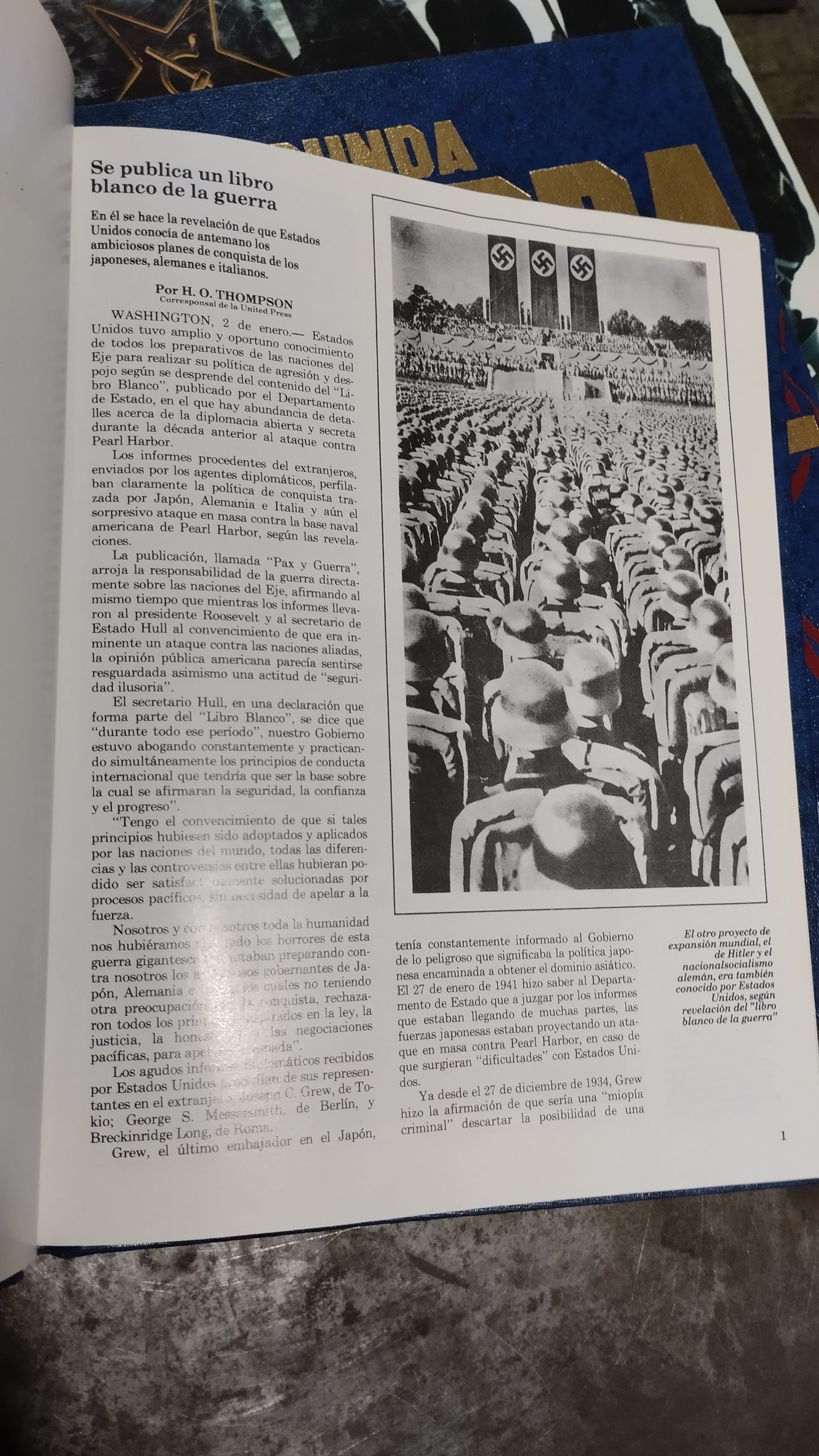 LA SEGUNDA GUERRA MUNDIAL 1943 1945 POR EL UNIVERSAL LIBRO USADO HISTORIA ALDAMA