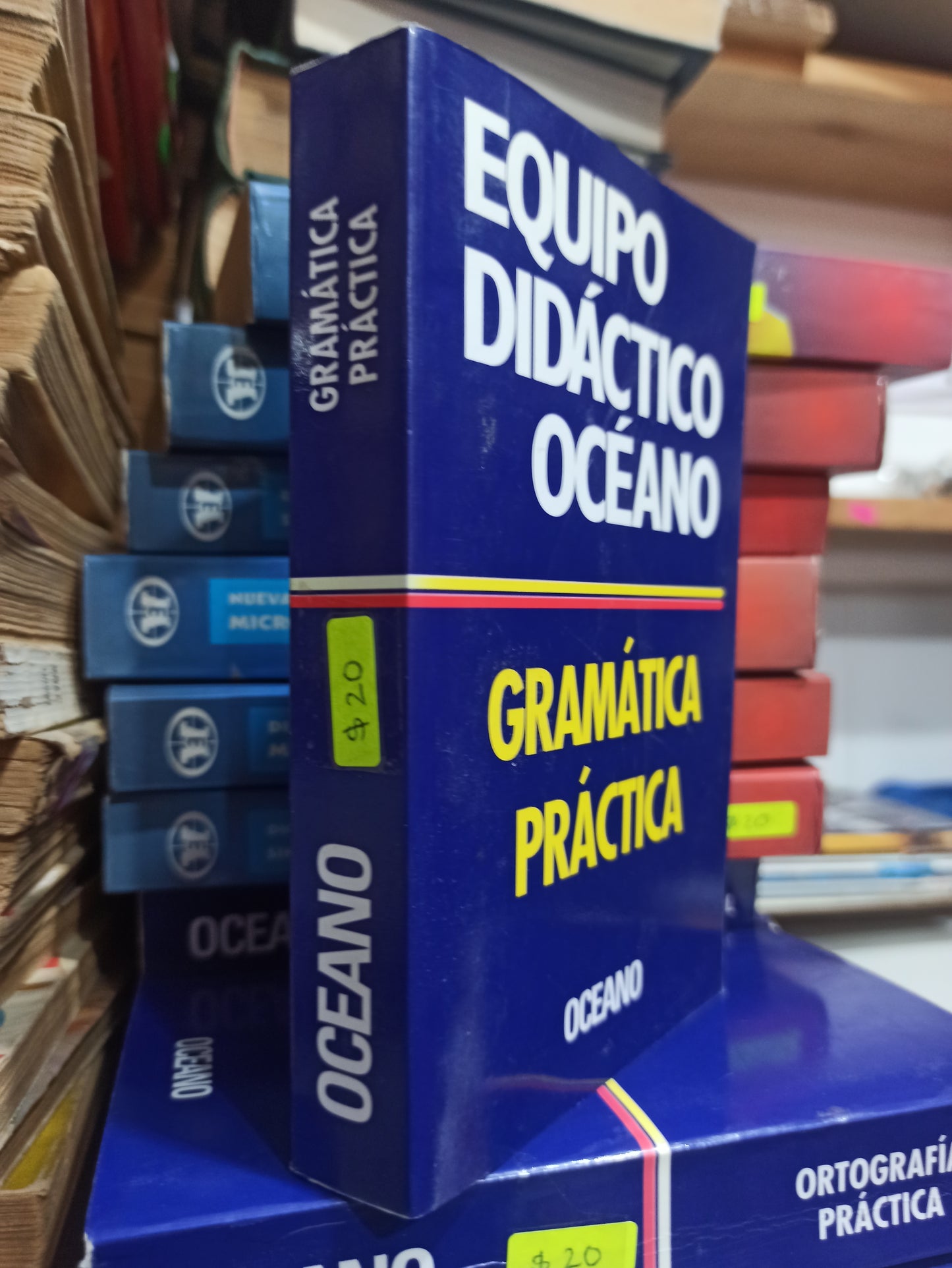 EQUIPO DIDACTICO OCEANO GRAMATICA PRACTICA POR EDITORIAL OCEANO USADO IDIOMAS JUÁREZ
