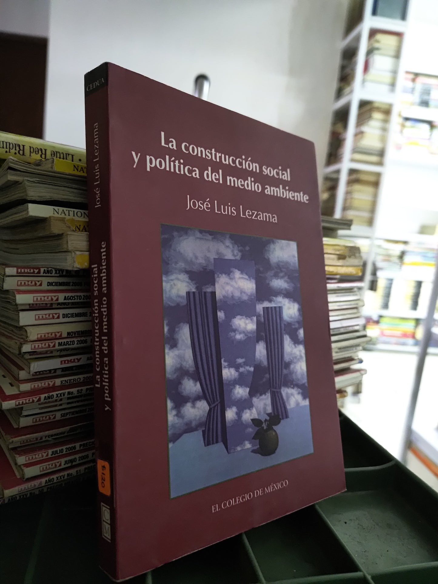 LA CONSTRUCCION SOCIAL Y POLITICA DEL MEDIO AMBIENTE POR JOSE LUIS LEZAMA USADO POLITCA JUAREZ 515