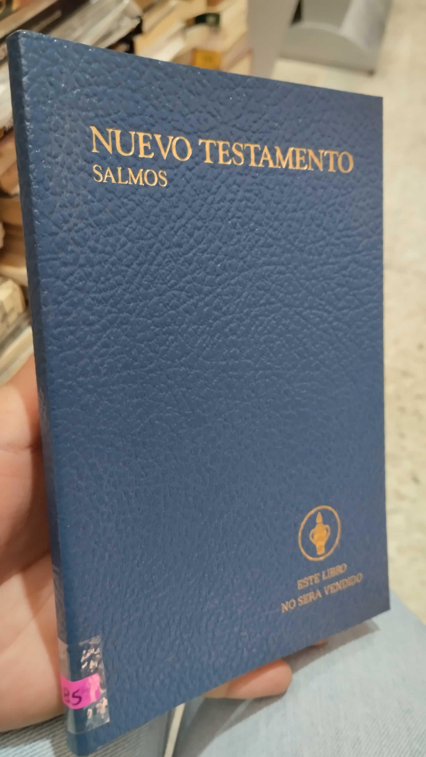 NUEVO TESTAMENTO SALMOS POR LOS GEDEONES INTERNACIONACIONALES LIBRO USADO RELIGION ALDAMA