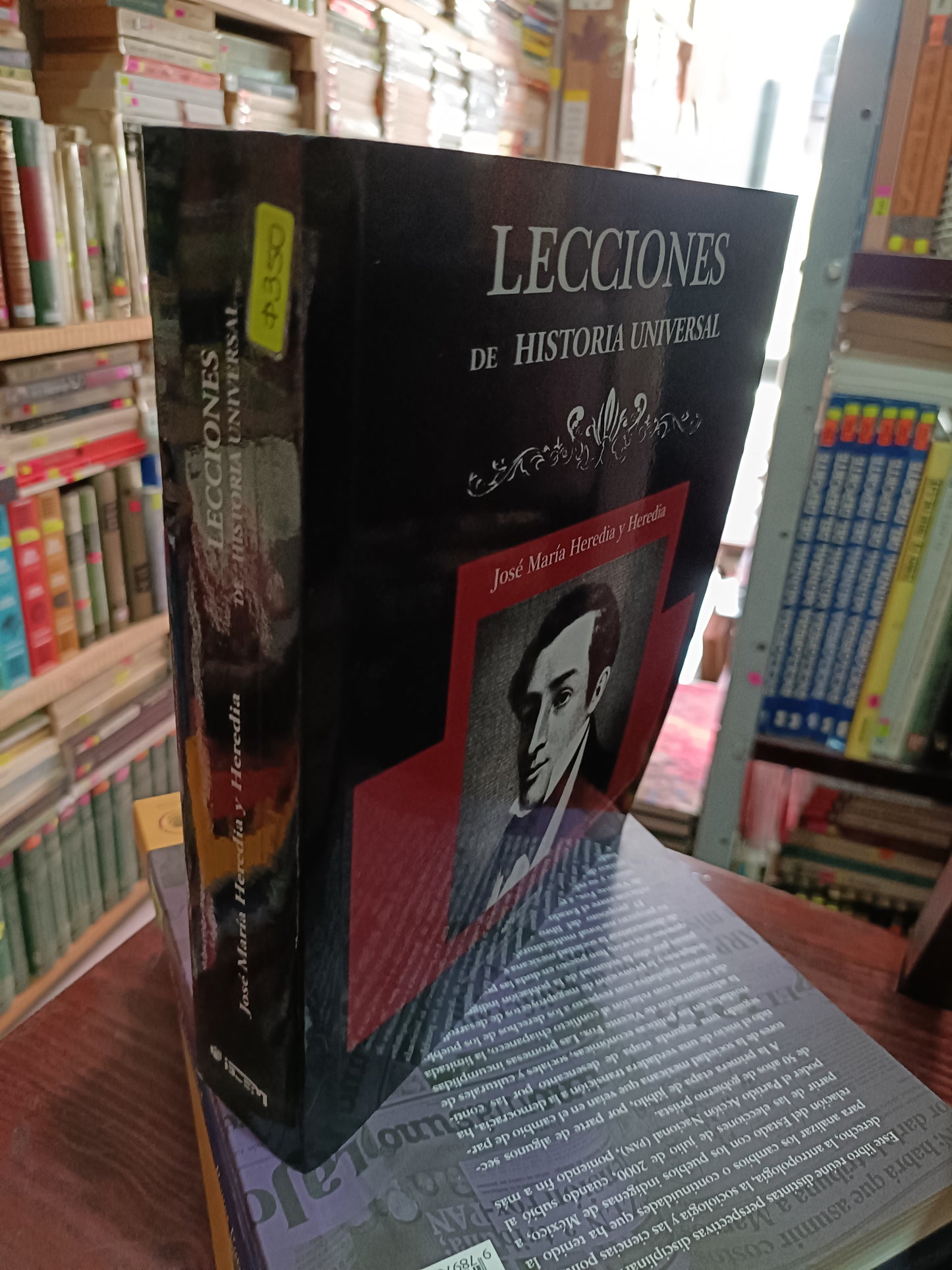LECCIONES DE HISTORIA UNIVERSAL POR JOSE MARIA HEREDIA Y HEREDIA USADO HISTORIA LITERARIO 305