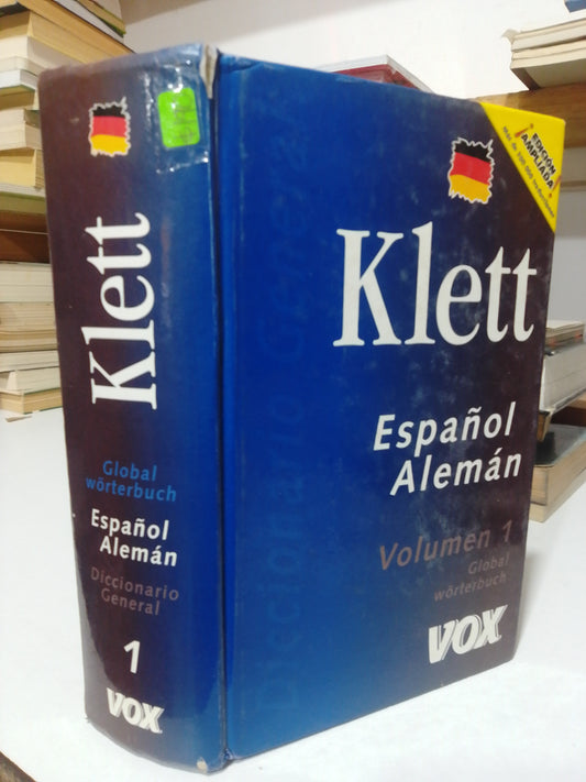 DICCIONARIO KLETT ESPAÑOL ALEMAN USADO IDIOMAS JUAREZ