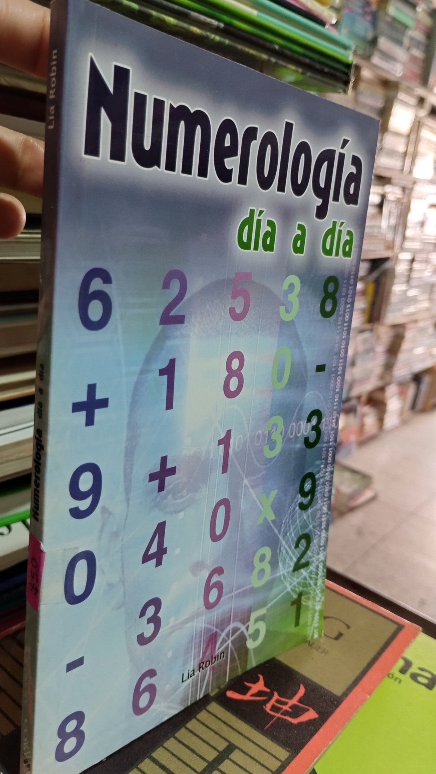 NUMEROLOGIA DIA A DIA POR LIA ROBIN LIBRO USADO ESOTERISMO ALDAMA